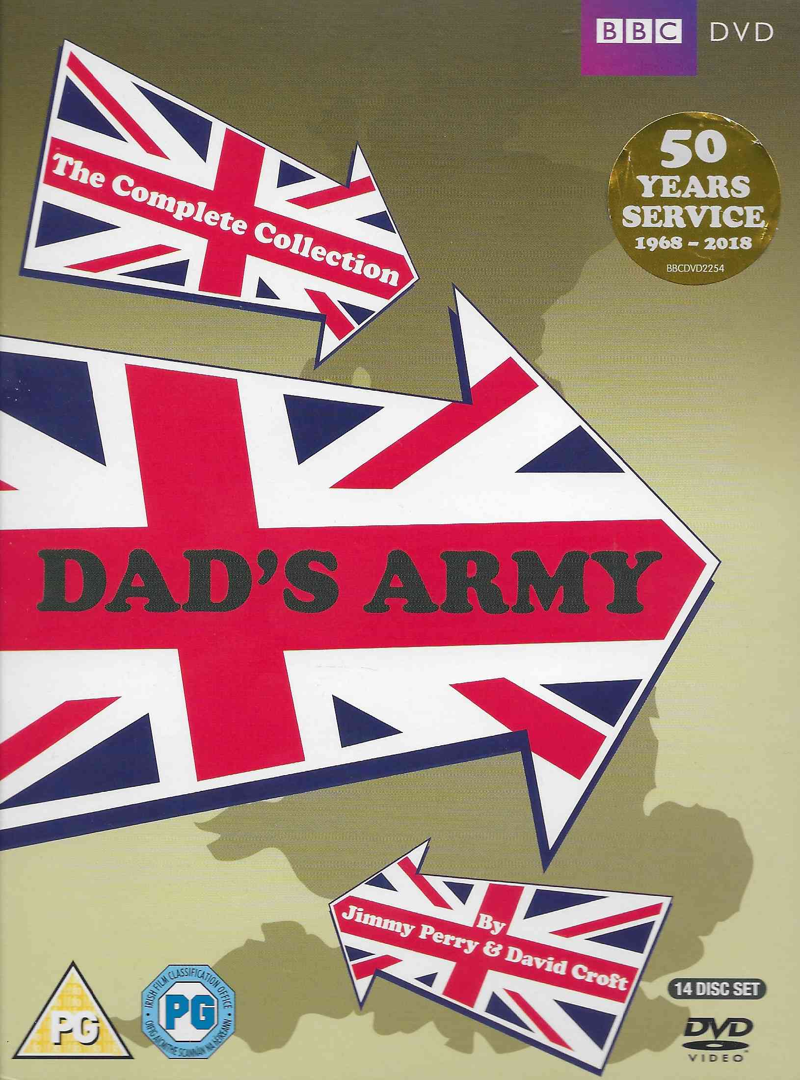 Picture of BBCDVD 2254 Dad's army - The complete collection by artist Jimmy Perry / David Croft from the BBC dvds - Records and Tapes library