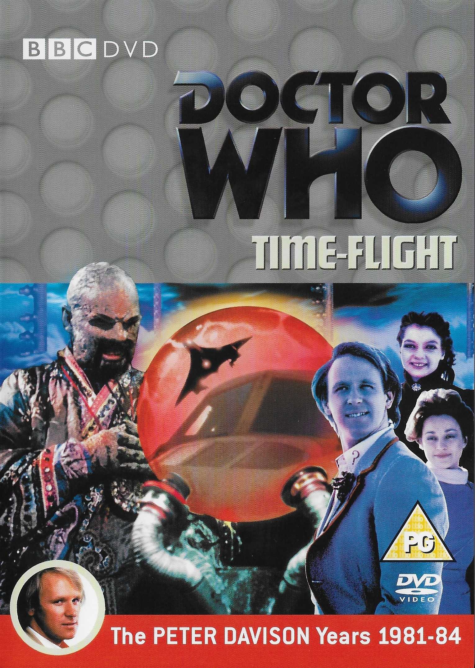 Picture of BBCDVD 2327A Doctor Who - Time-Flight by artist Peter Grimwade from the BBC dvds - Records and Tapes library