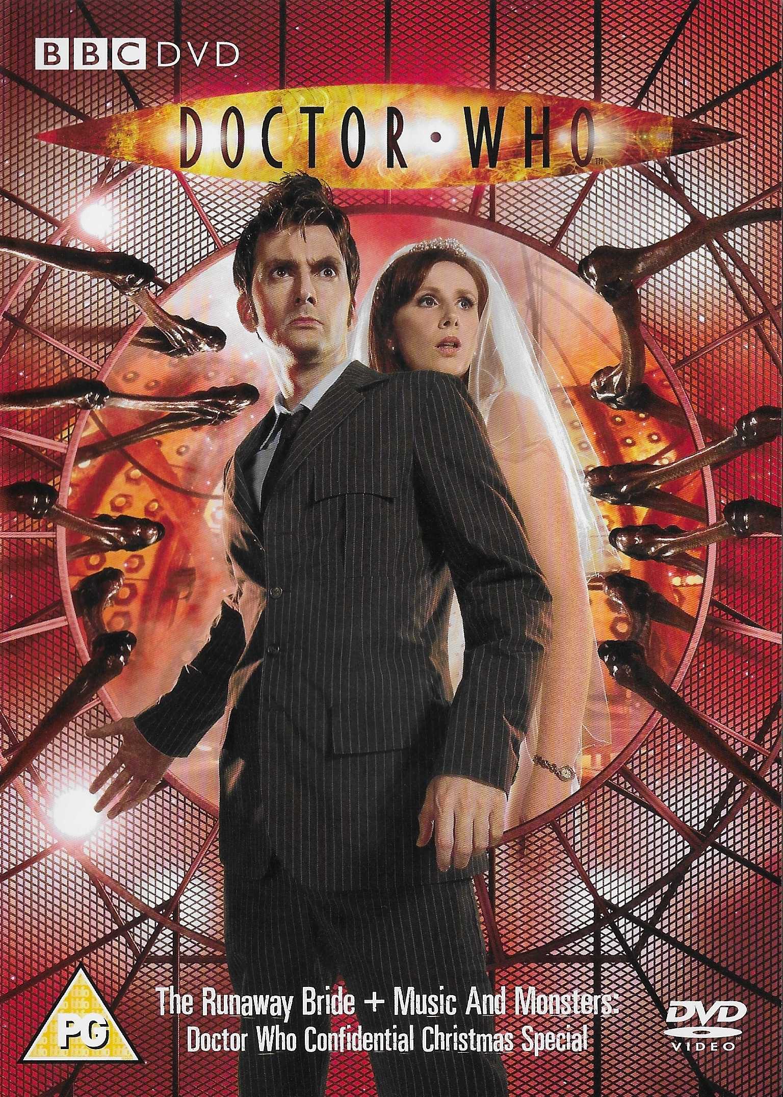 Picture of BBCDVD 2380 Doctor Who - Series 2, the runaway bride by artist Russell T Davies from the BBC dvds - Records and Tapes library