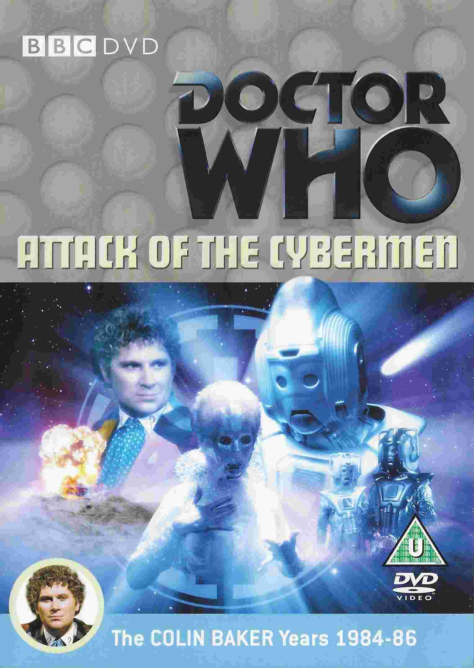 Picture of BBCDVD 2436 Doctor Who - Attack of the Cybermen by artist Paula Moore from the BBC dvds - Records and Tapes library