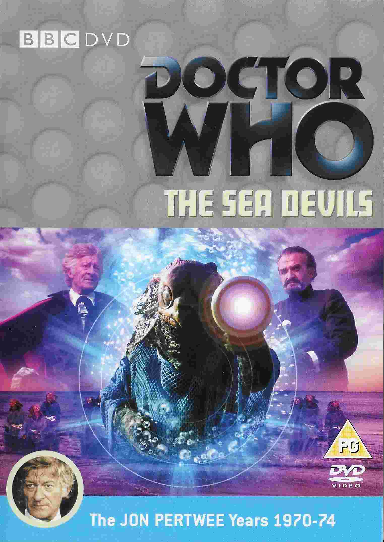 Picture of BBCDVD 2438B Doctor Who - The sea devils by artist Malcolm Hulke from the BBC dvds - Records and Tapes library