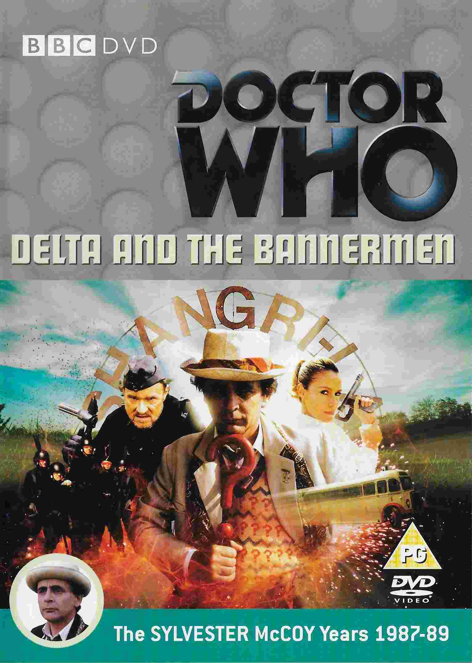 Picture of BBCDVD 2599 Doctor Who - Delta and the Bannermen by artist Malcolm Kohll from the BBC dvds - Records and Tapes library