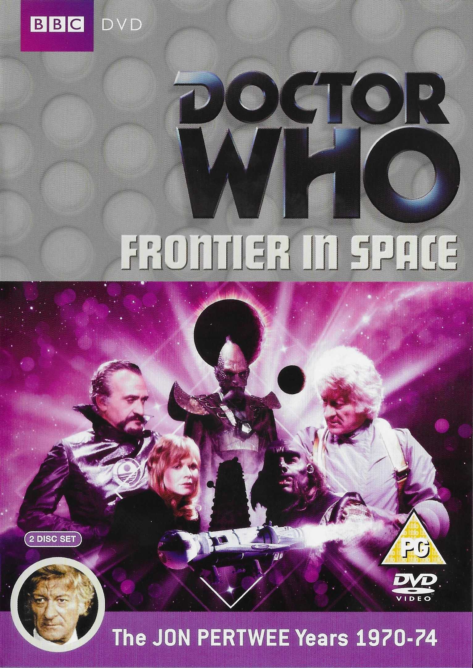 Picture of BBCDVD 2614A Doctor Who - Frontier in space by artist Malcolm Hulke from the BBC dvds - Records and Tapes library