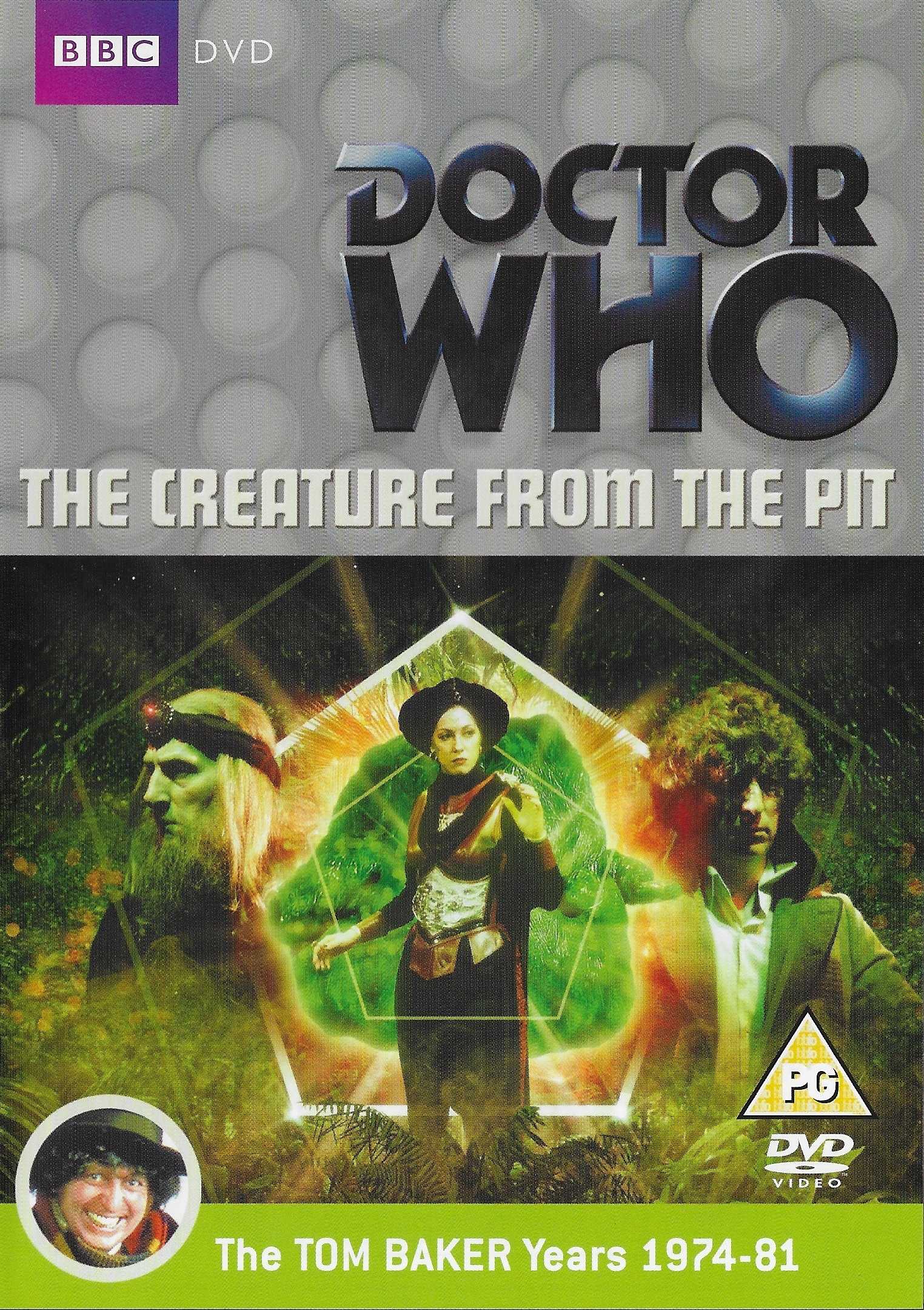 Picture of BBCDVD 2849 Doctor Who - The creature from the pit by artist David Fisher from the BBC dvds - Records and Tapes library