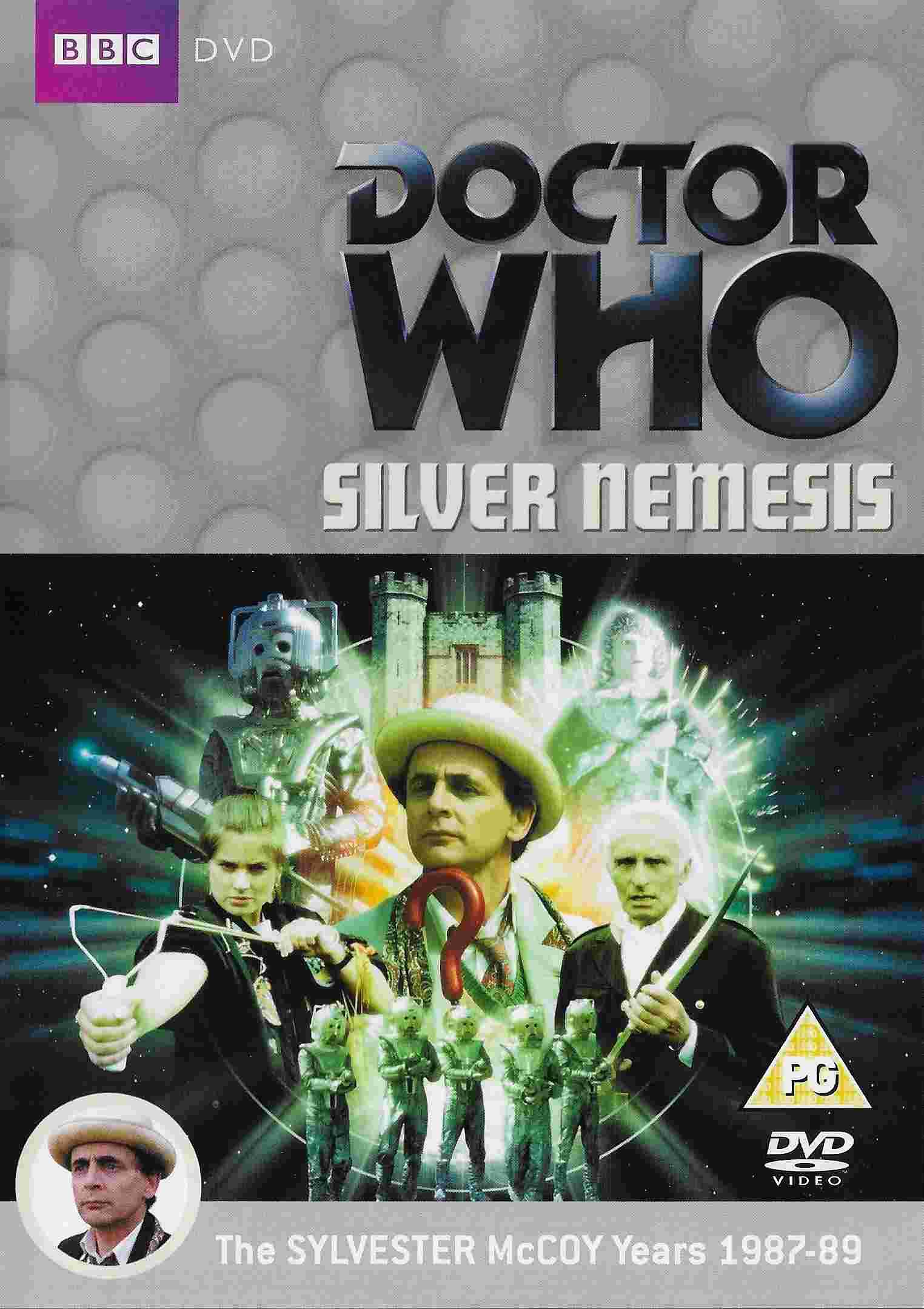 Picture of BBCDVD 2854B Doctor Who - Silver nemesis by artist Kevin Clarke from the BBC dvds - Records and Tapes library