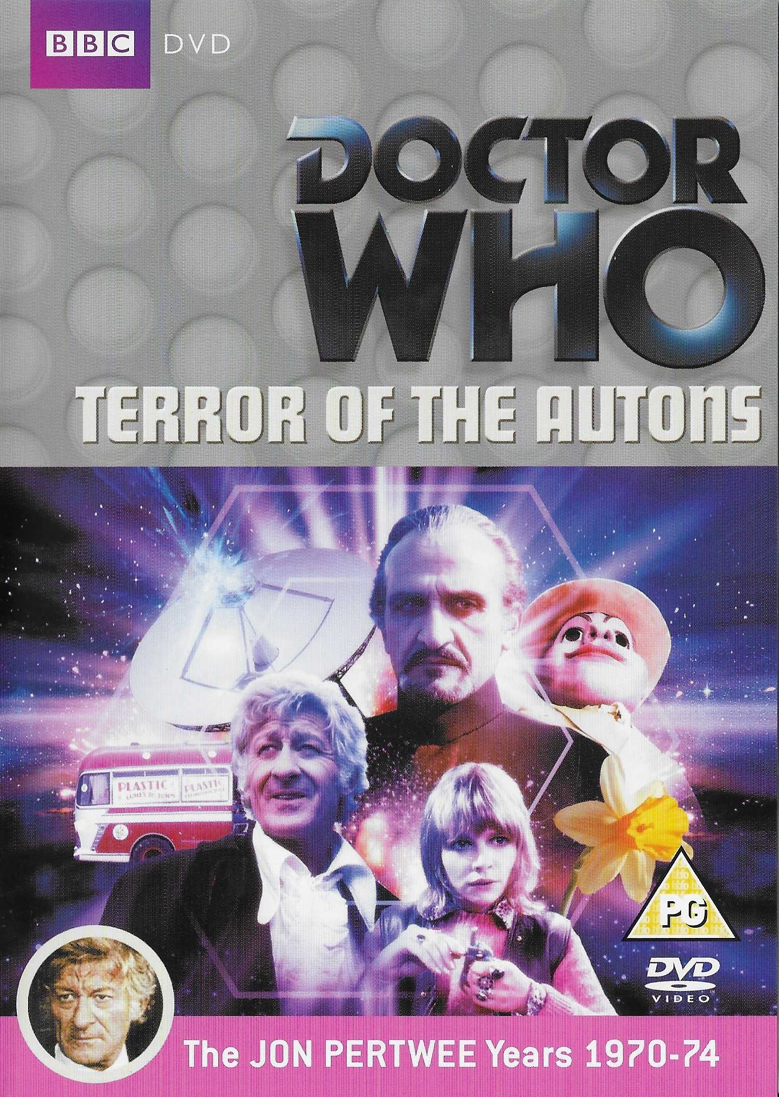 Picture of BBCDVD 3135B Doctor Who - Terror of the Autons by artist Robert Holmes from the BBC dvds - Records and Tapes library