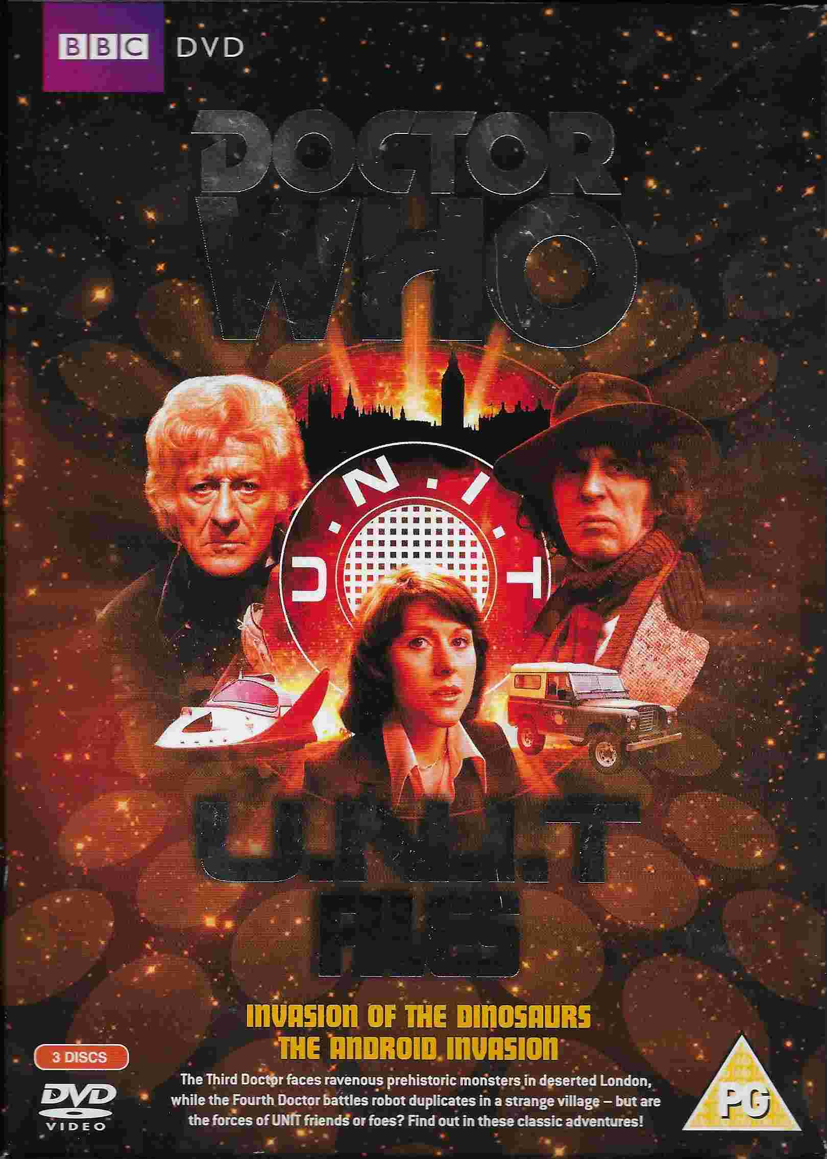 Picture of BBCDVD 3376 Doctor Who - U. N. I. T. files by artist Malcolm Hulke / Terry Nation from the BBC records and Tapes library