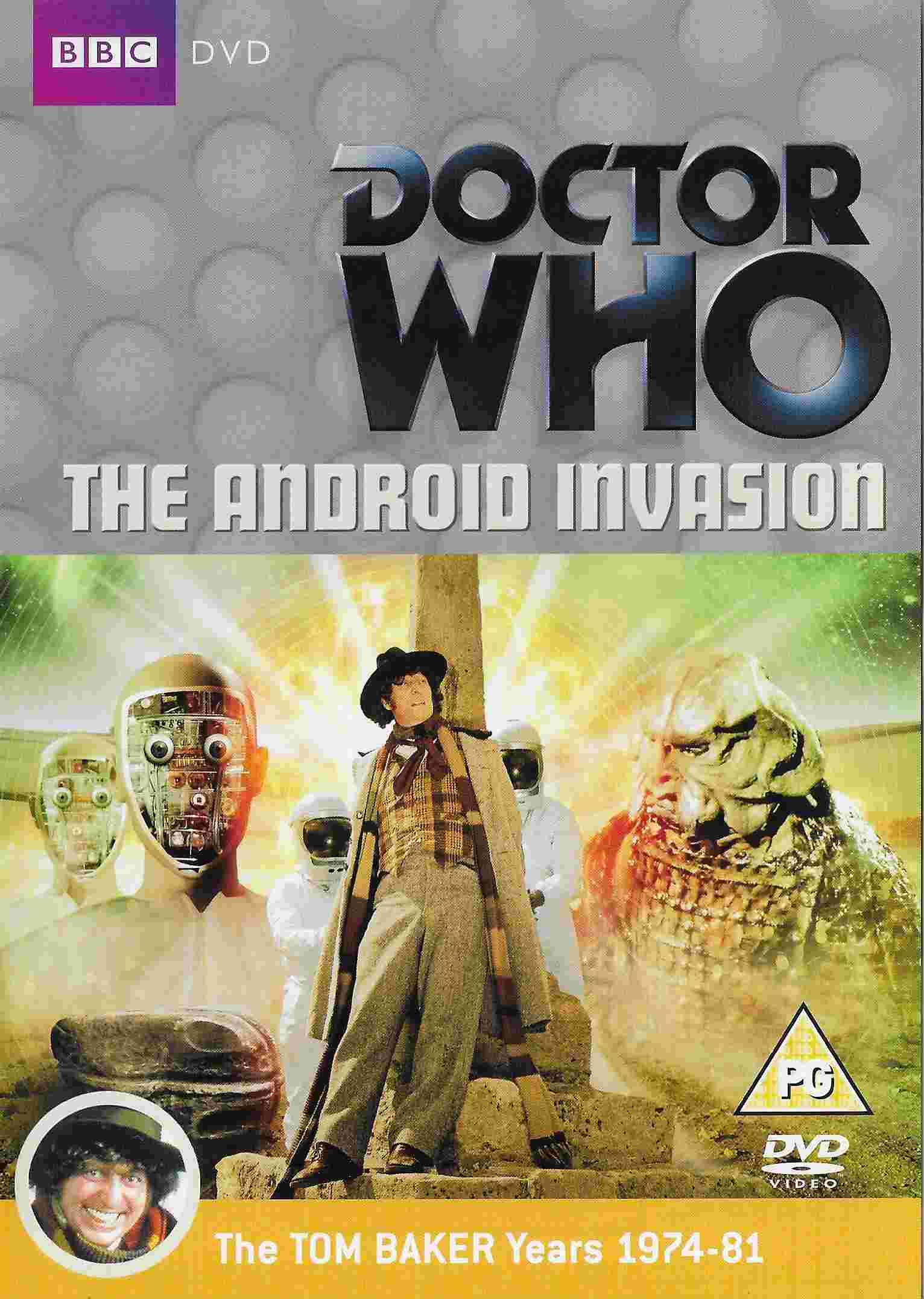 Picture of BBCDVD 3376B Doctor Who - The android invasion by artist Terry Nation from the BBC dvds - Records and Tapes library