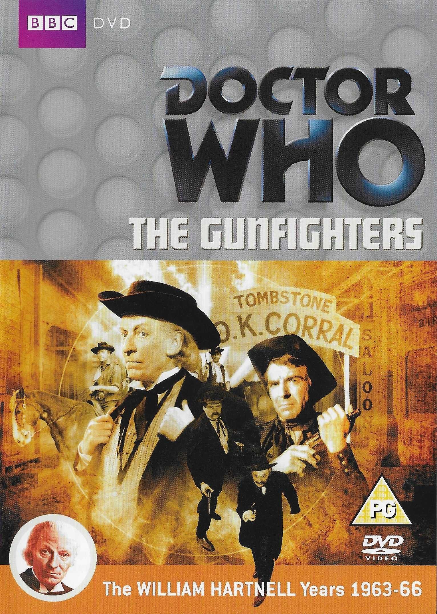 Picture of Doctor Who - The gunfighters by artist Donald Cotton from the BBC dvds - Records and Tapes library