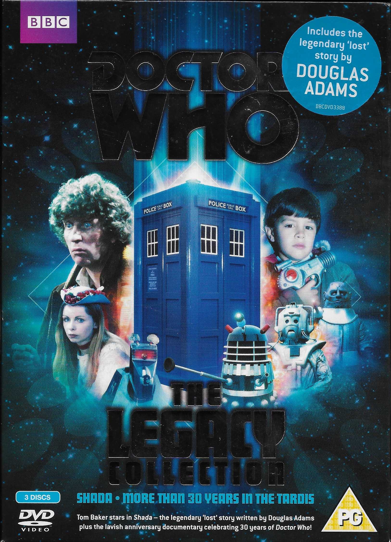 Picture of BBCDVD 3388 Doctor Who - The legacy collection by artist Douglas Adams / Various from the BBC dvds - Records and Tapes library