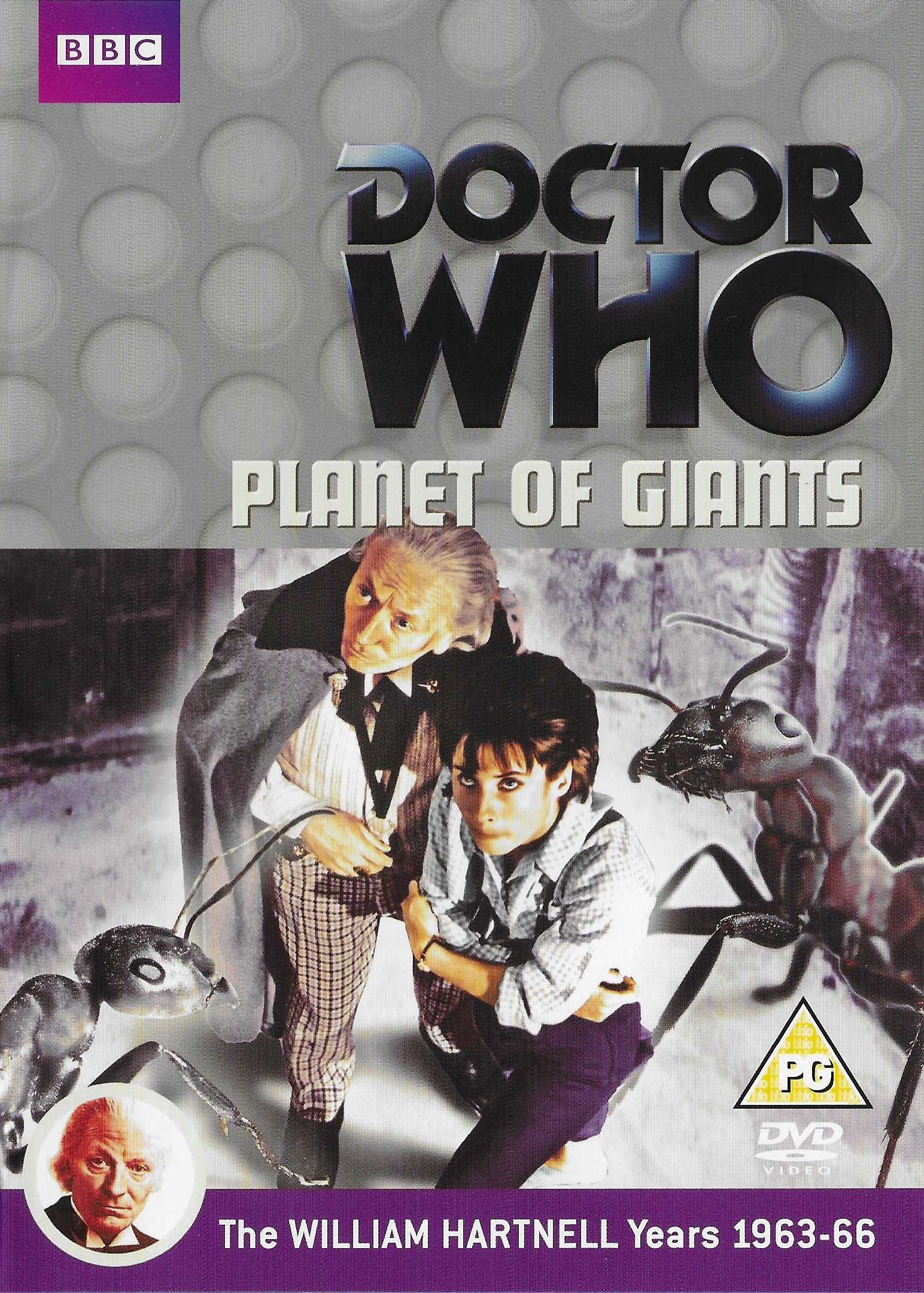 Picture of BBCDVD 3479 Doctor Who - Planet of giants by artist Louis Marks from the BBC dvds - Records and Tapes library