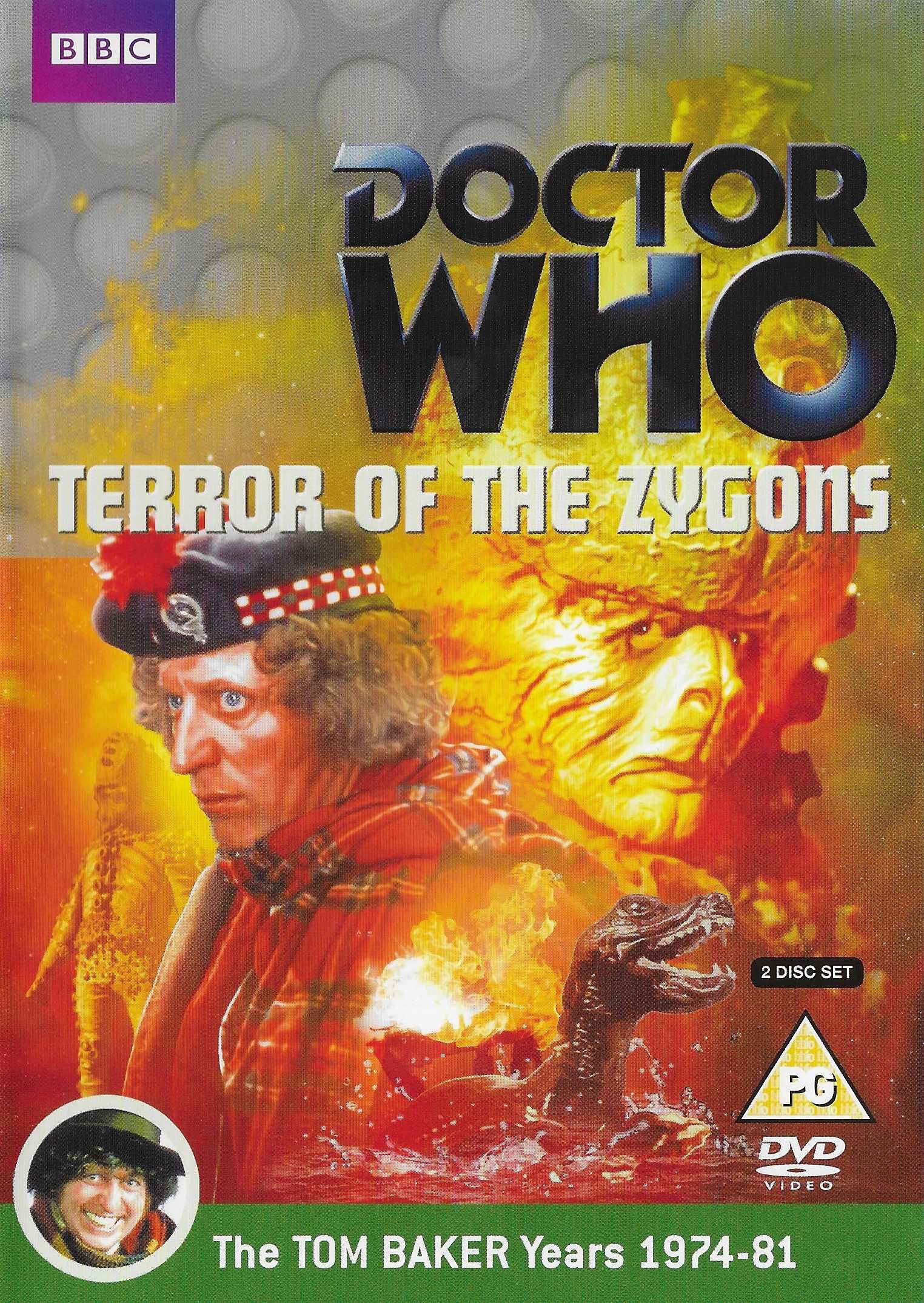 Picture of BBCDVD 3482 Doctor who - Terror of the Zygons by artist Robert Banks Stewart from the BBC dvds - Records and Tapes library
