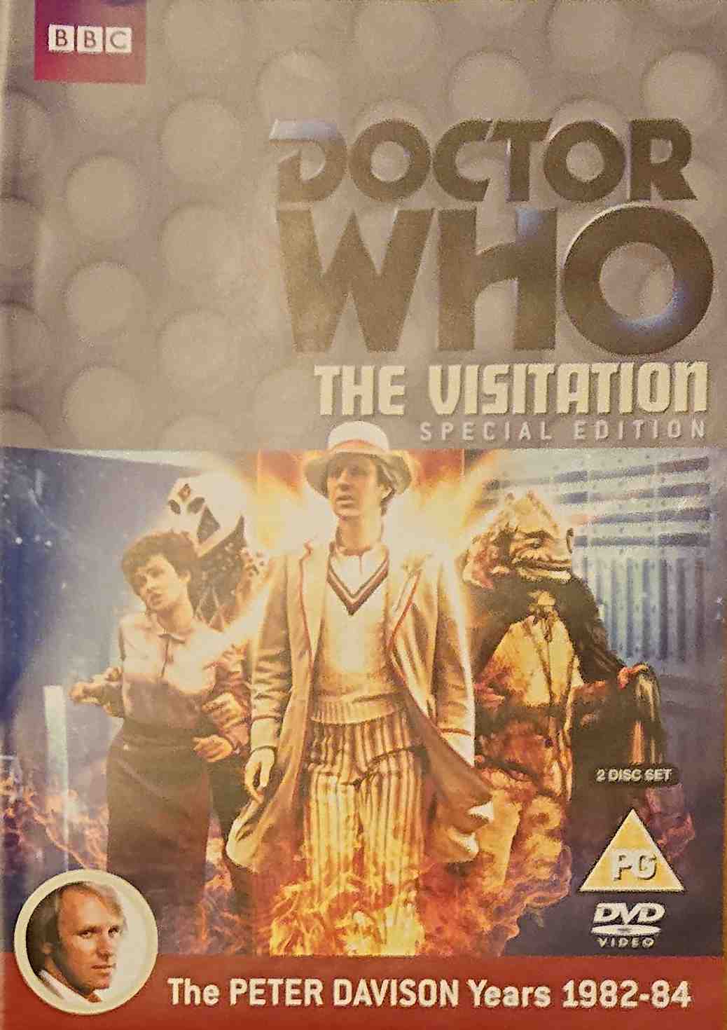Picture of Doctor Who - The visitation by artist Eric Saward from the BBC dvds - Records and Tapes library