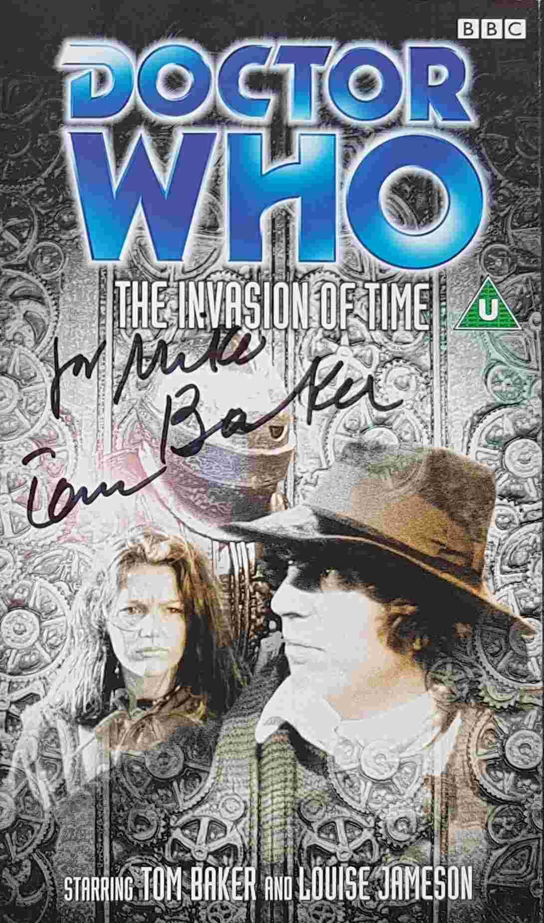 Picture of BBCV 6876 Doctor Who - The invasion of time by artist David Agnew from the BBC videos - Records and Tapes library