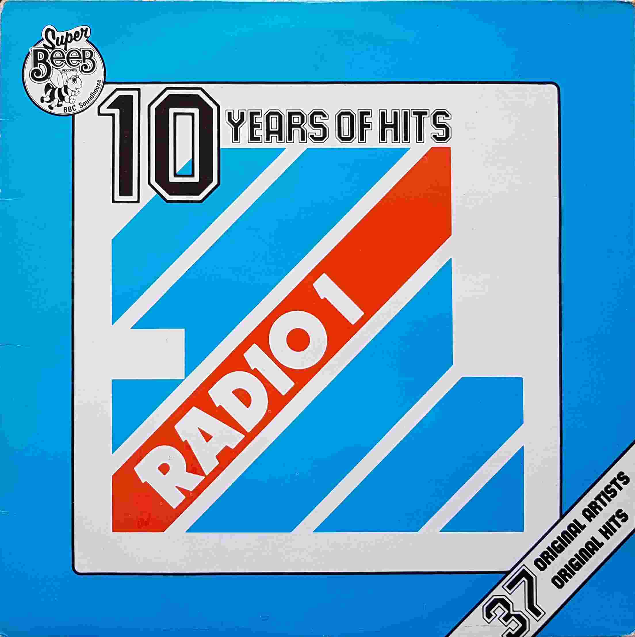 Picture of BEDP 002 10 years of hits - Radio 1 volume 1 by artist Various from the BBC albums - Records and Tapes library
