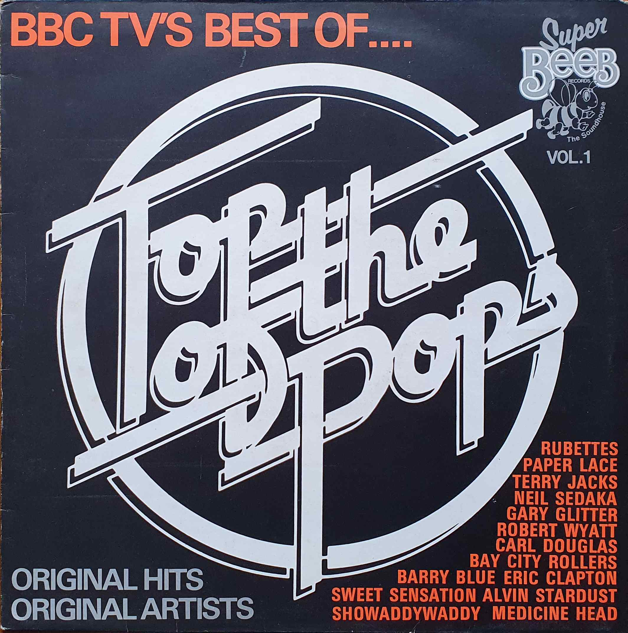Picture of BELP 001 Best of top of the pops by artist Various from the BBC albums - Records and Tapes library