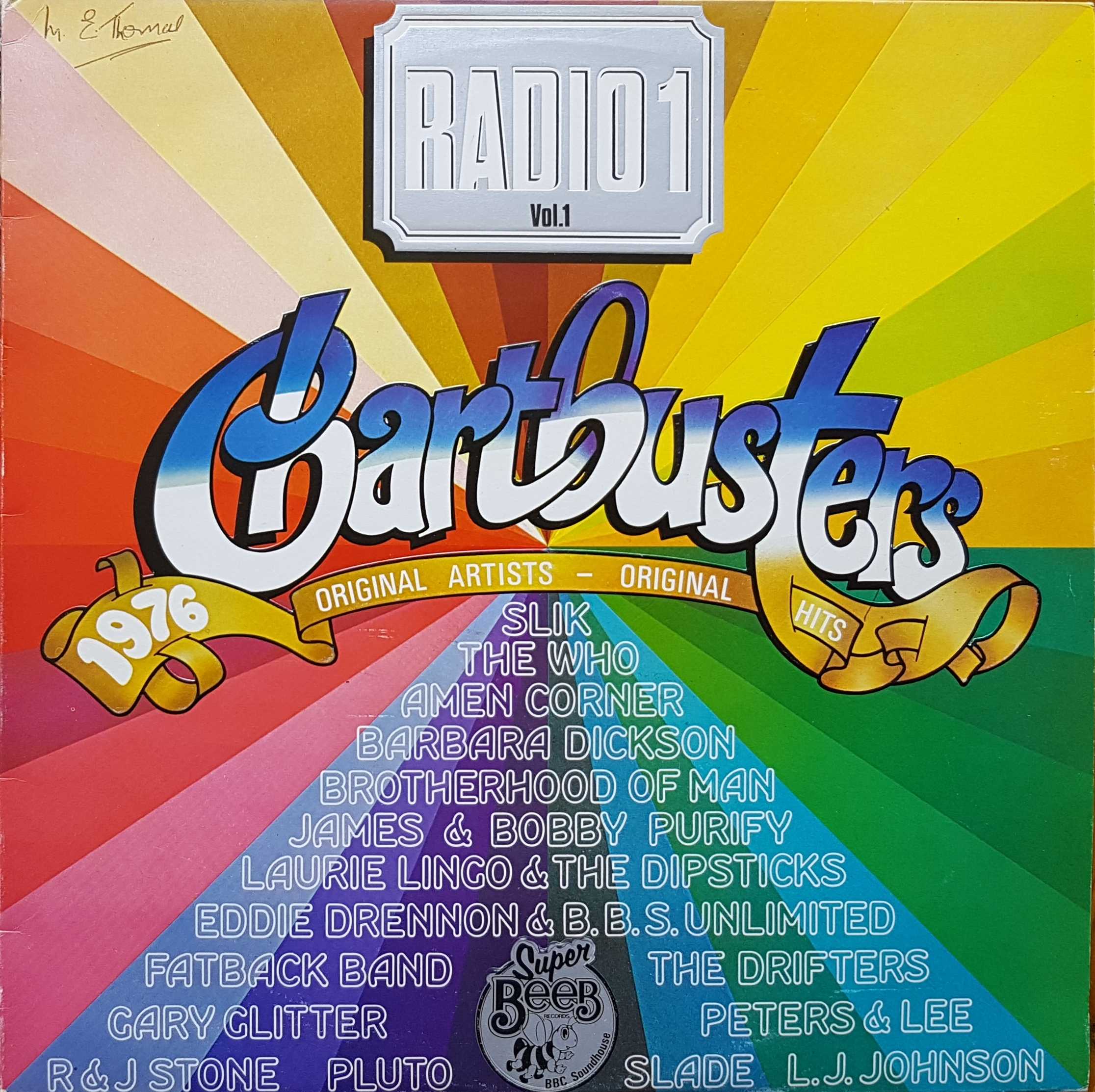 Picture of Radio 1 chartbusters  by artist Various from the BBC albums - Records and Tapes library