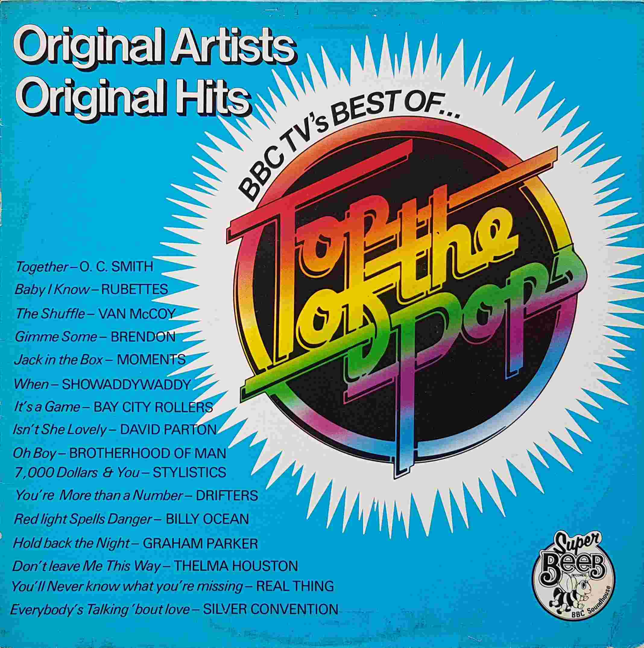 Picture of BELP 010 BBC TV's best of top of the pops - Volume 5 by artist Various from the BBC albums - Records and Tapes library
