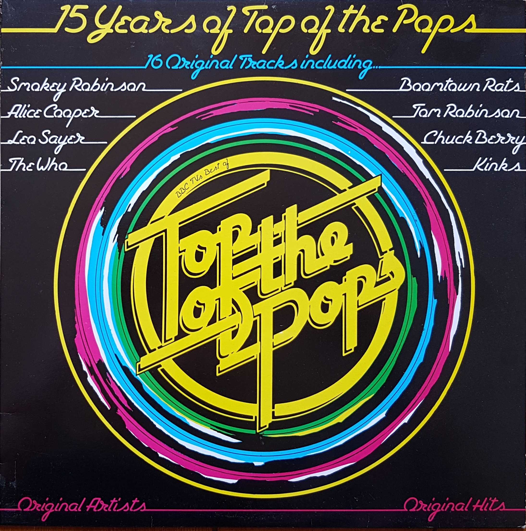 Picture of BELP 014 15 years of top of the pops (Top of the pops volume 7) by artist Various from the BBC albums - Records and Tapes library