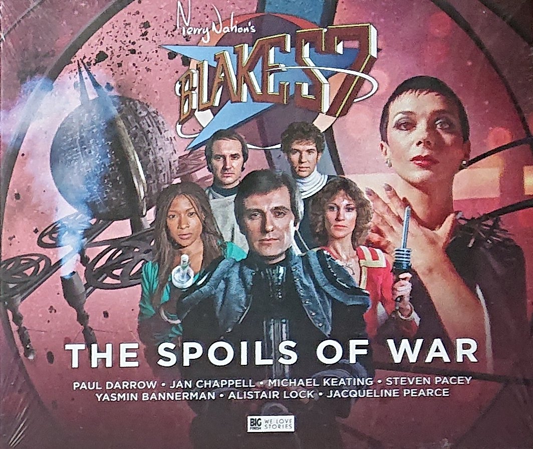 Picture of Blake's 7 - The spolis of war - 3 by artist Steve Lyons / Christopher Cooper / Sophia McDougall / George Mann from the BBC cds - Records and Tapes library