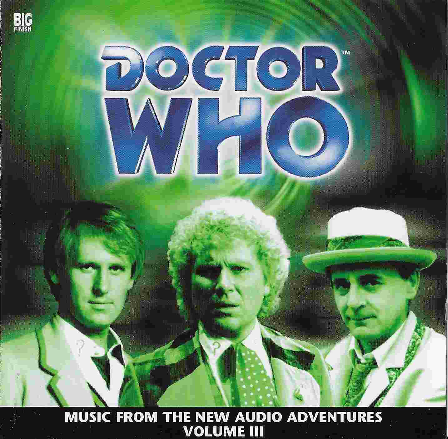 Picture of BFPCDMUSIC 3 Doctor Who - Music from the new adventures - Volume 3 by artist Various from the BBC records and Tapes library