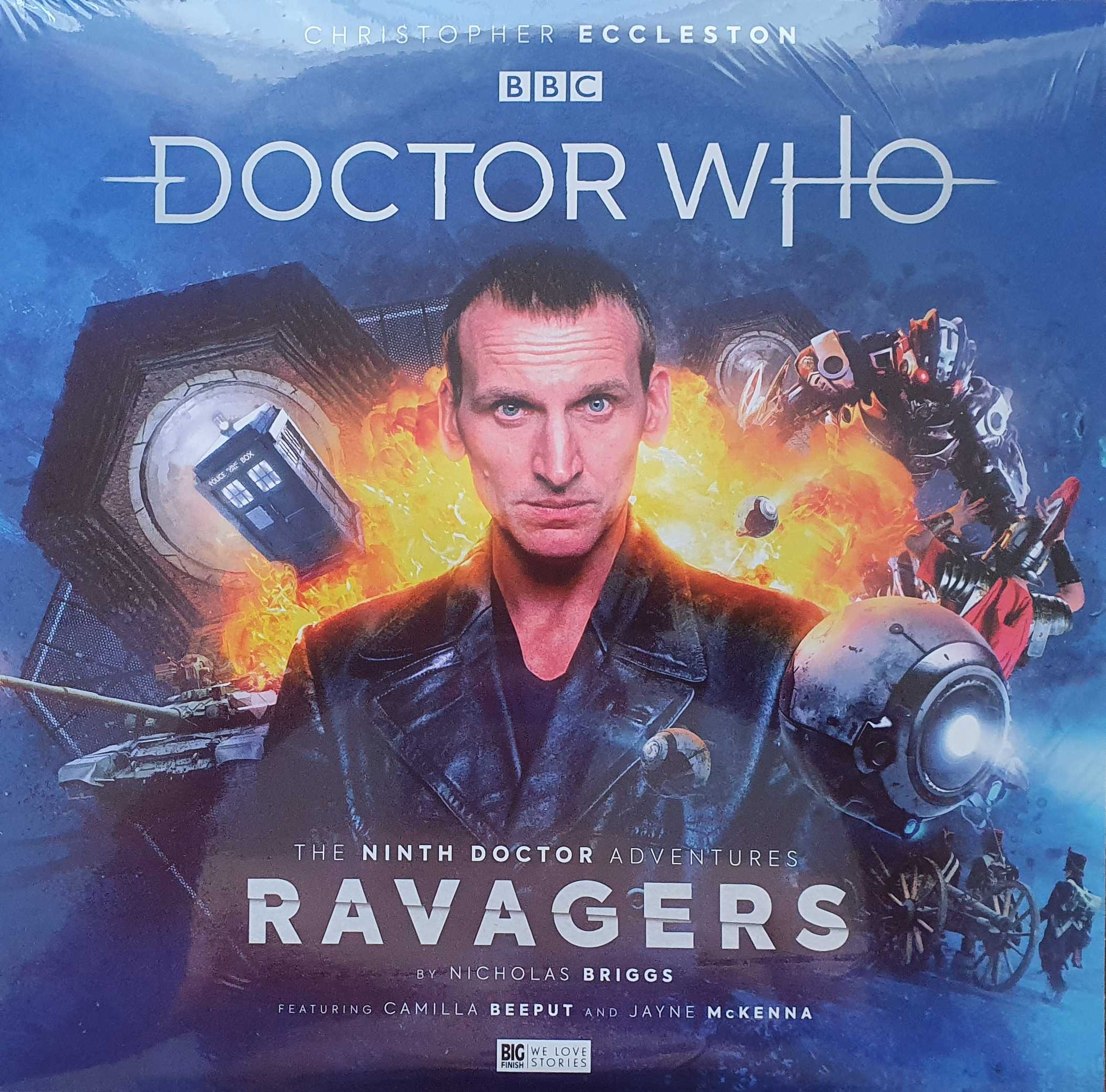 Picture of BFPDW9TH01V Doctor Who - Ravages by artist Nicholas Briggs from the BBC records and Tapes library