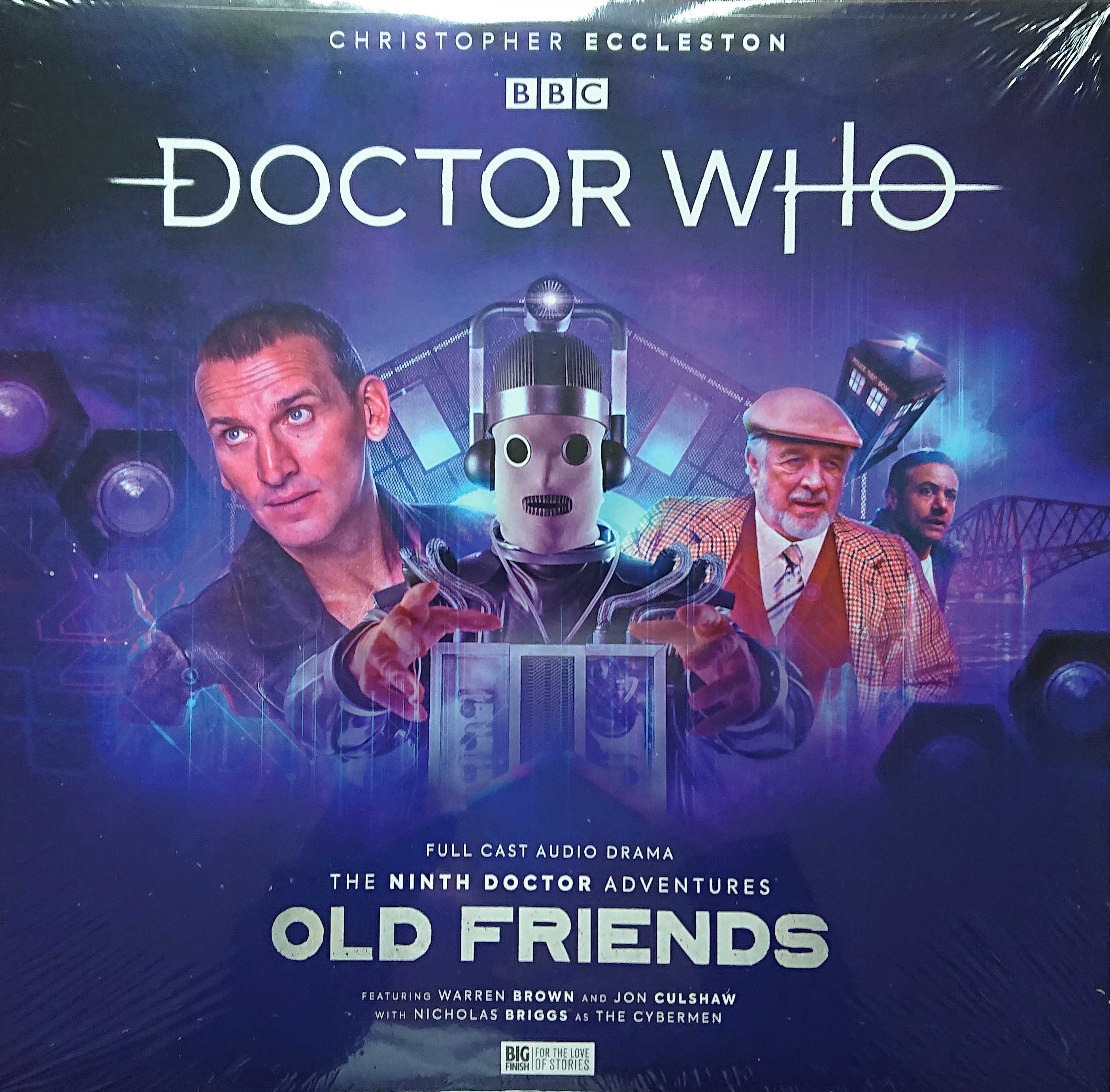 Picture of BFPDW9TH04V Doctor Who - The Ninth Doctor Adventures - Old friends by artist David K Barnes / Roy Gill from the BBC records and Tapes library