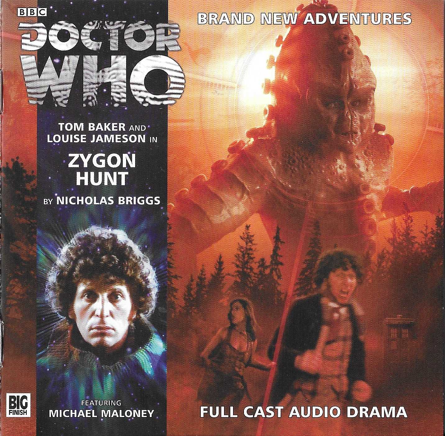 Picture of BFPTOMCD021 Doctor Who - Zygon hunt by artist Nicholas Briggs from the BBC records and Tapes library