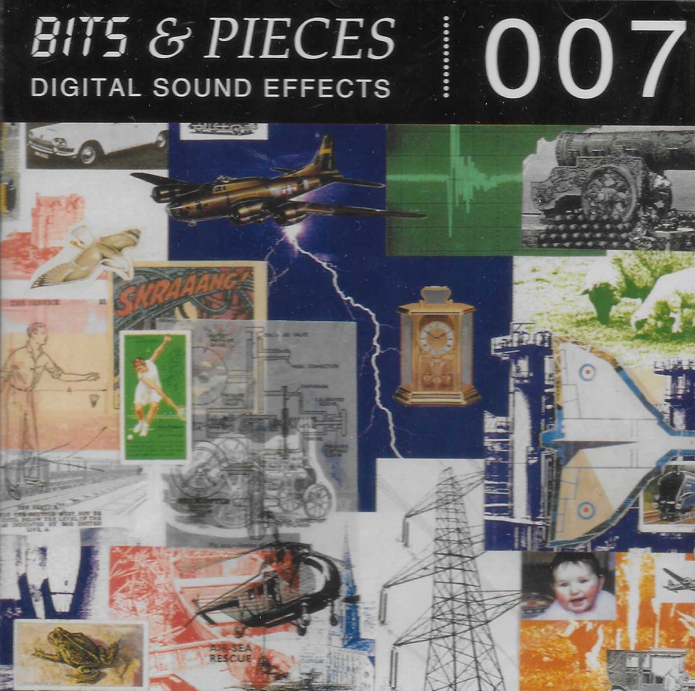 Picture of BITS 007 Bits & pieces digital sound effects 007 by artist Various from ITV, Channel 4 and Channel 5 cds library
