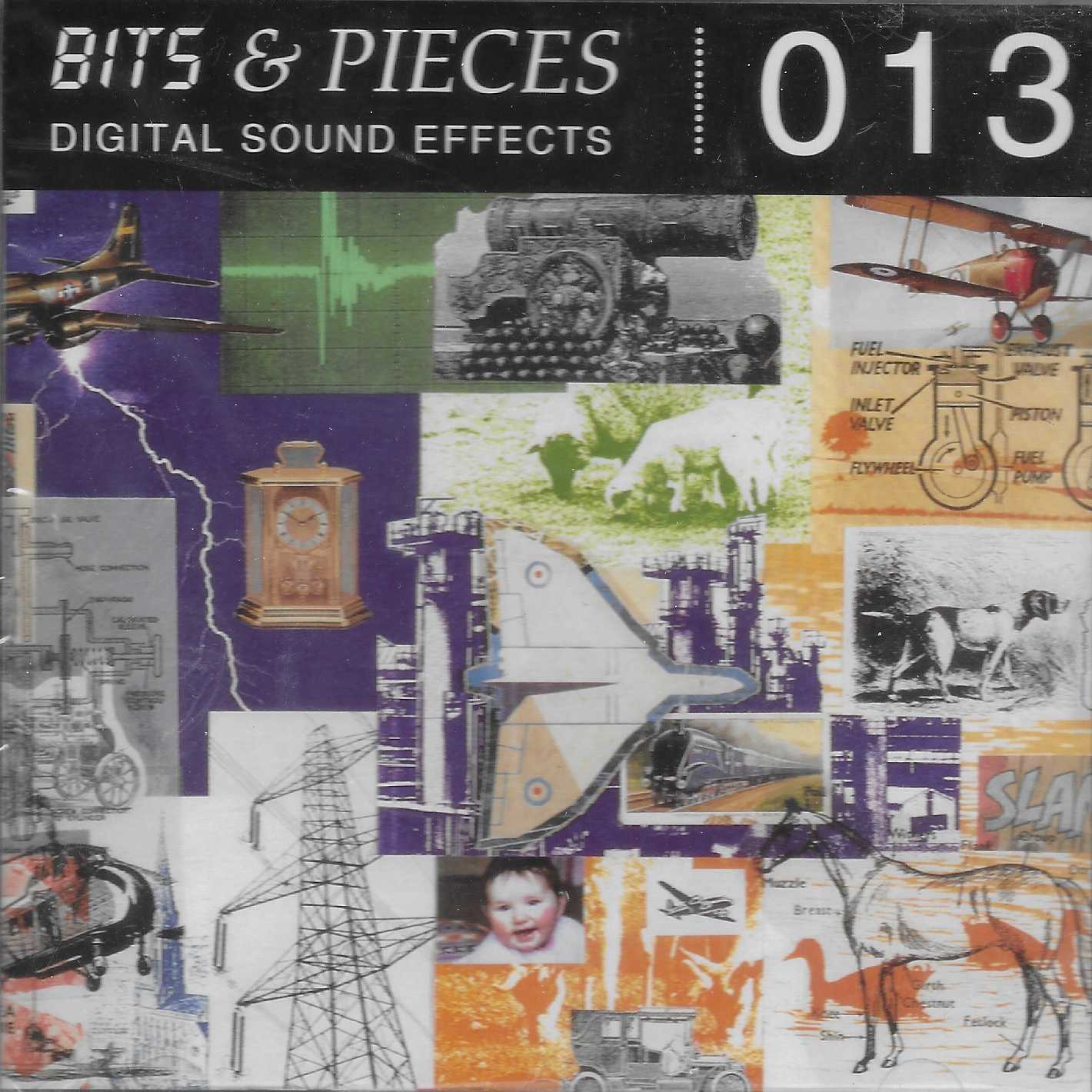 Picture of Bits & pieces digital sound effects 013 by artist Various from ITV, Channel 4 and Channel 5 cds library