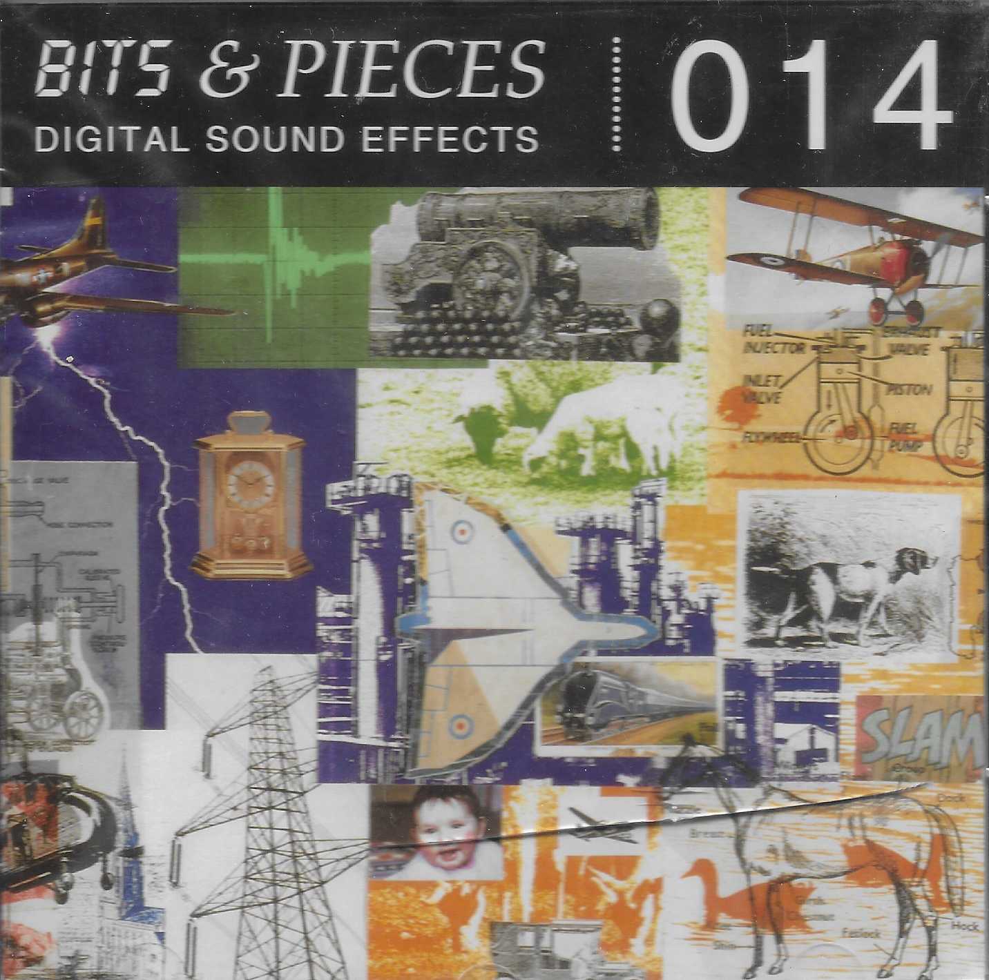 Picture of Bits & pieces digital sound effects 014 by artist Various from ITV, Channel 4 and Channel 5 cds library
