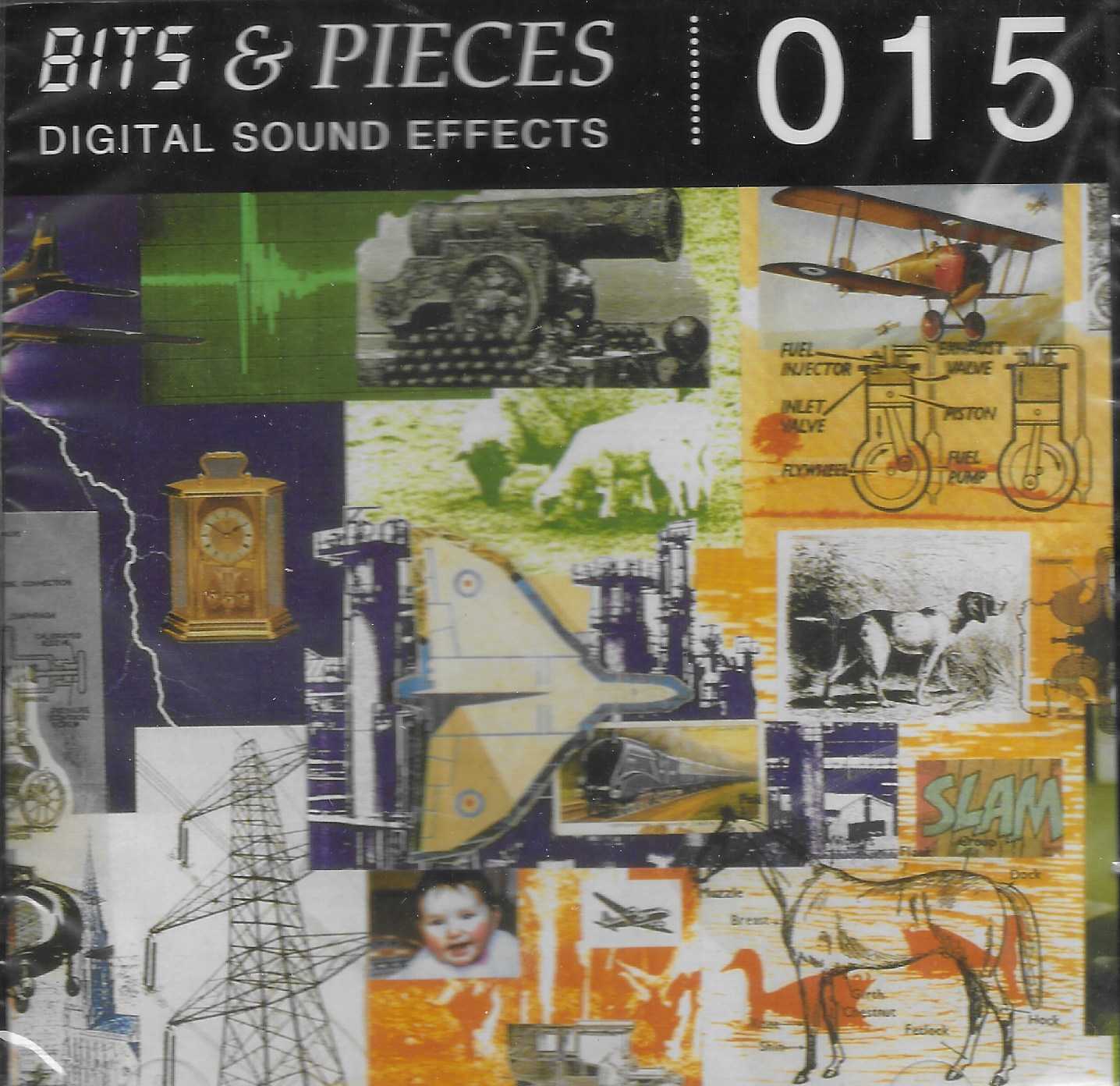 Picture of Bits & pieces digital sound effects 015 by artist Various from ITV, Channel 4 and Channel 5 cds library