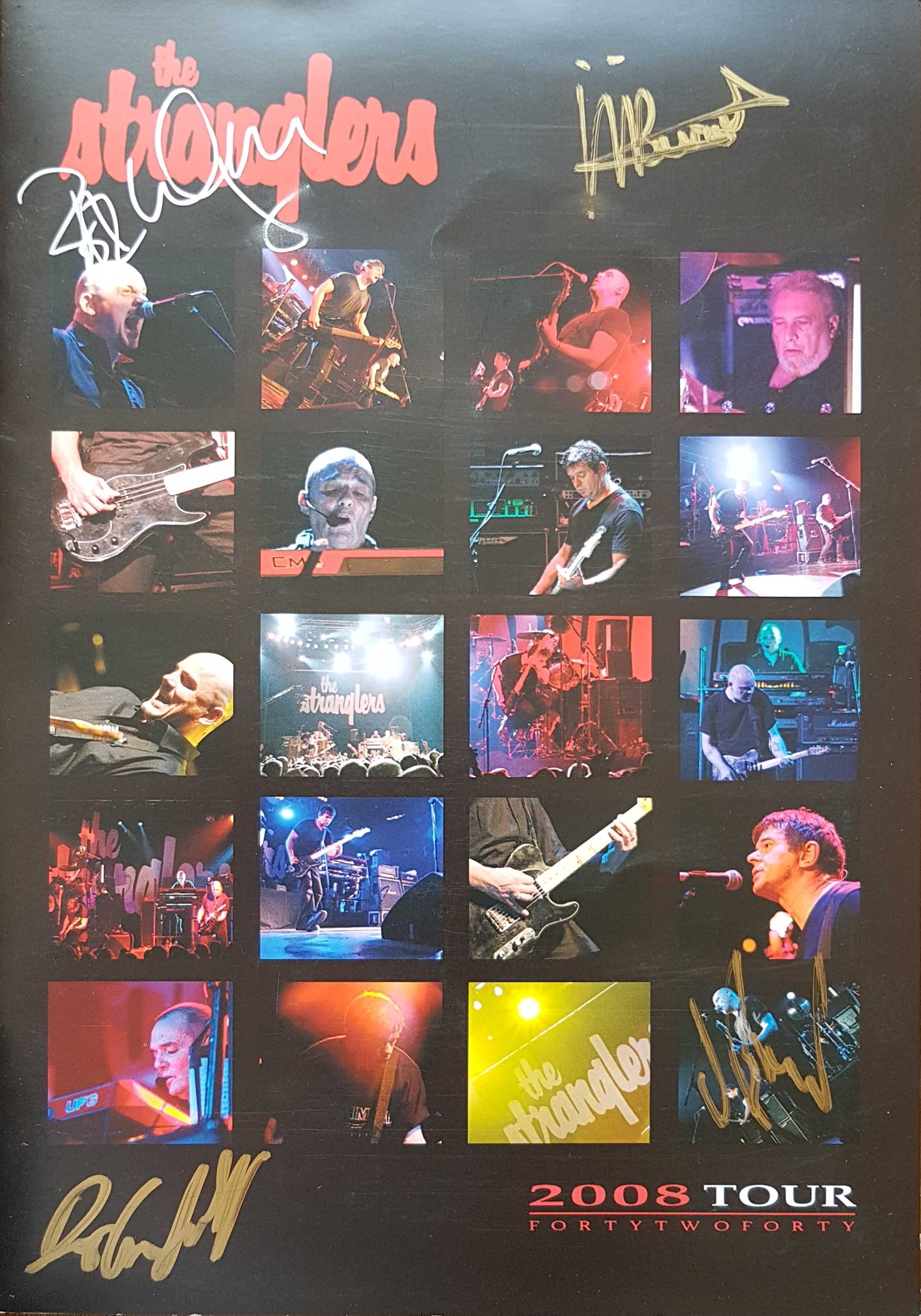 Picture of Books-2008TOUR 2008 tour by artist The Stranglers  from The Stranglers
