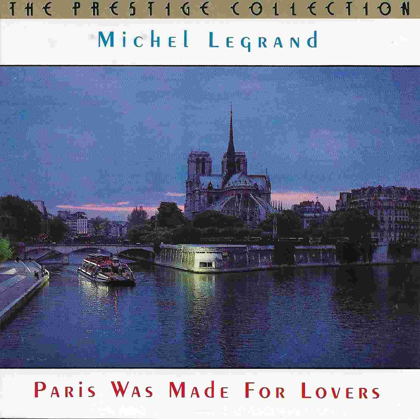 Picture of CDPC 5001 Paris was made for lovers by artist Michael Legrand from the BBC cds - Records and Tapes library