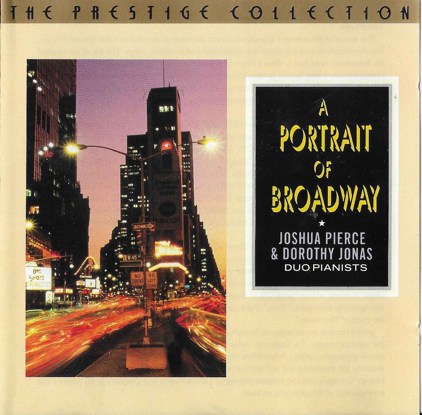 Picture of Portraits of Broadway by artist Pierce / Jonas from the BBC cds - Records and Tapes library