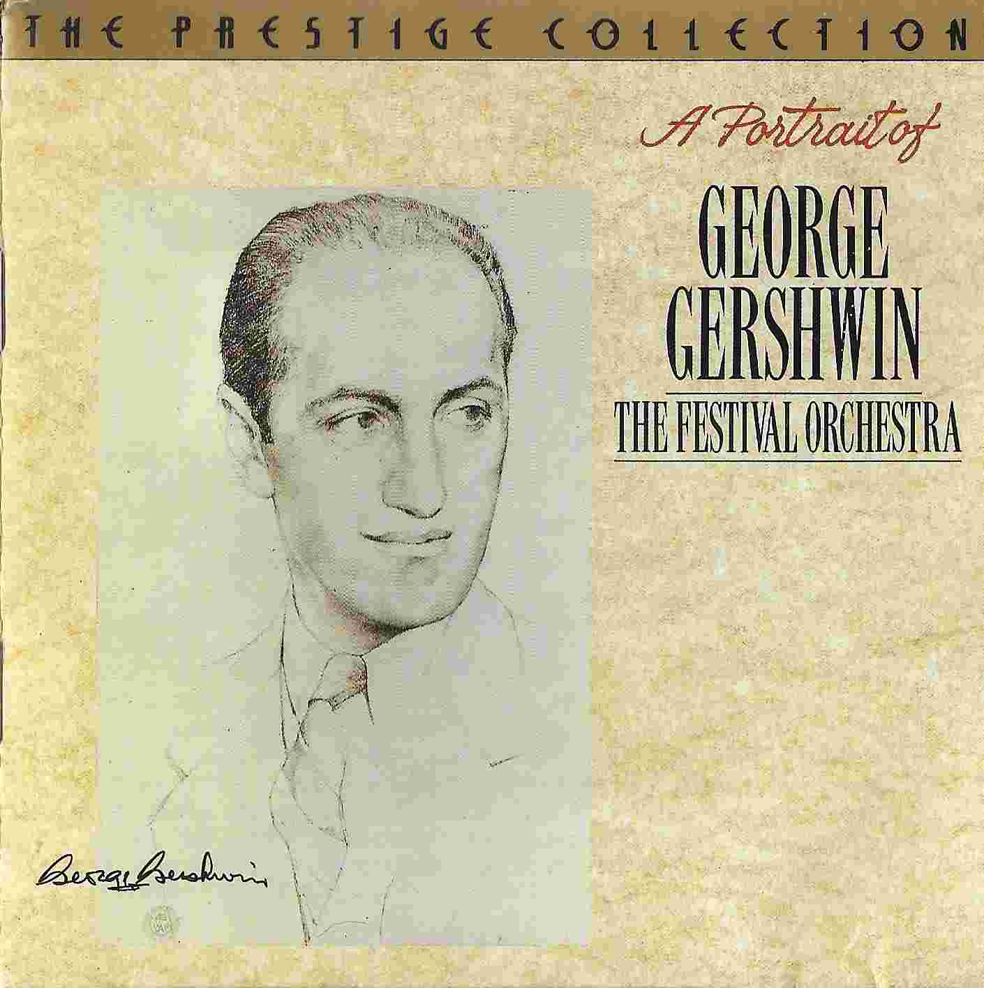 Picture of CDPC 5010 A portrait of George Gershwin by artist George Gershwin from the BBC cds - Records and Tapes library