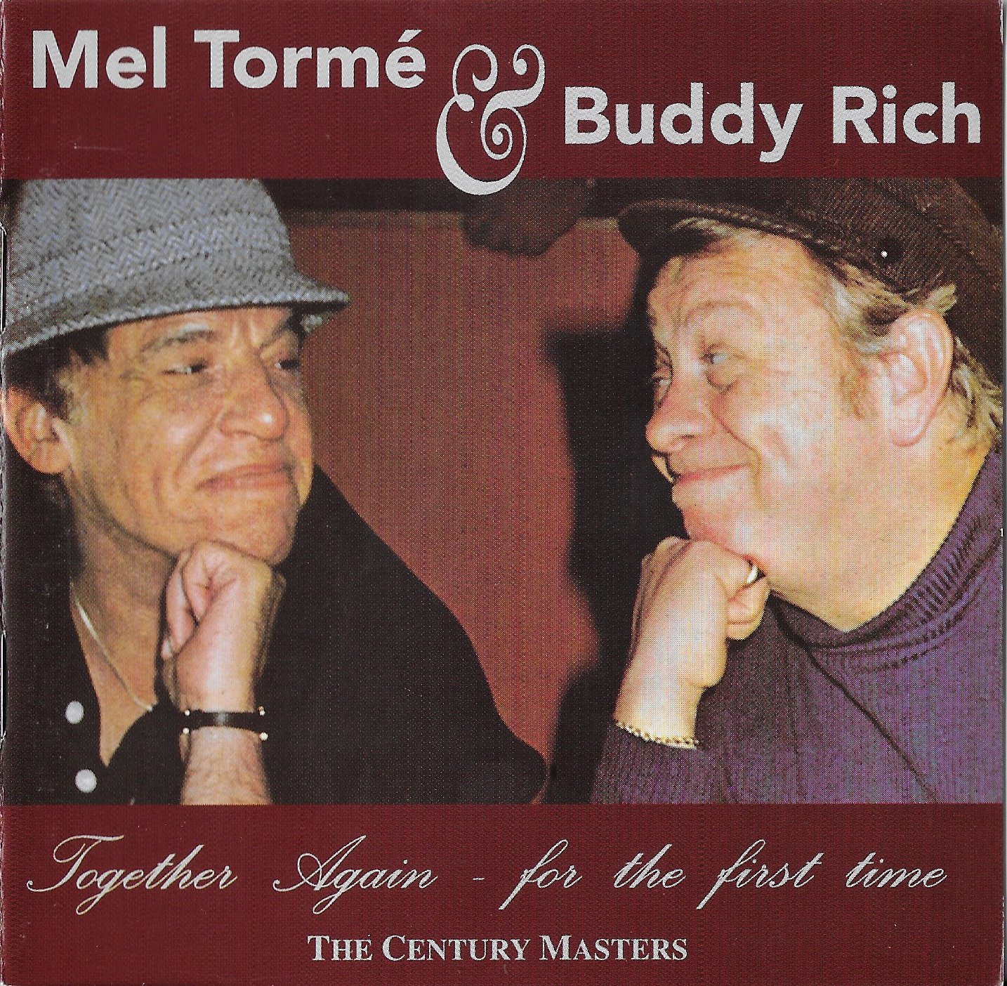 Picture of CJCD 833 The Century Catalogue - Together again for the first time by artist Mel Torme / Buddy Rich from the BBC cds - Records and Tapes library