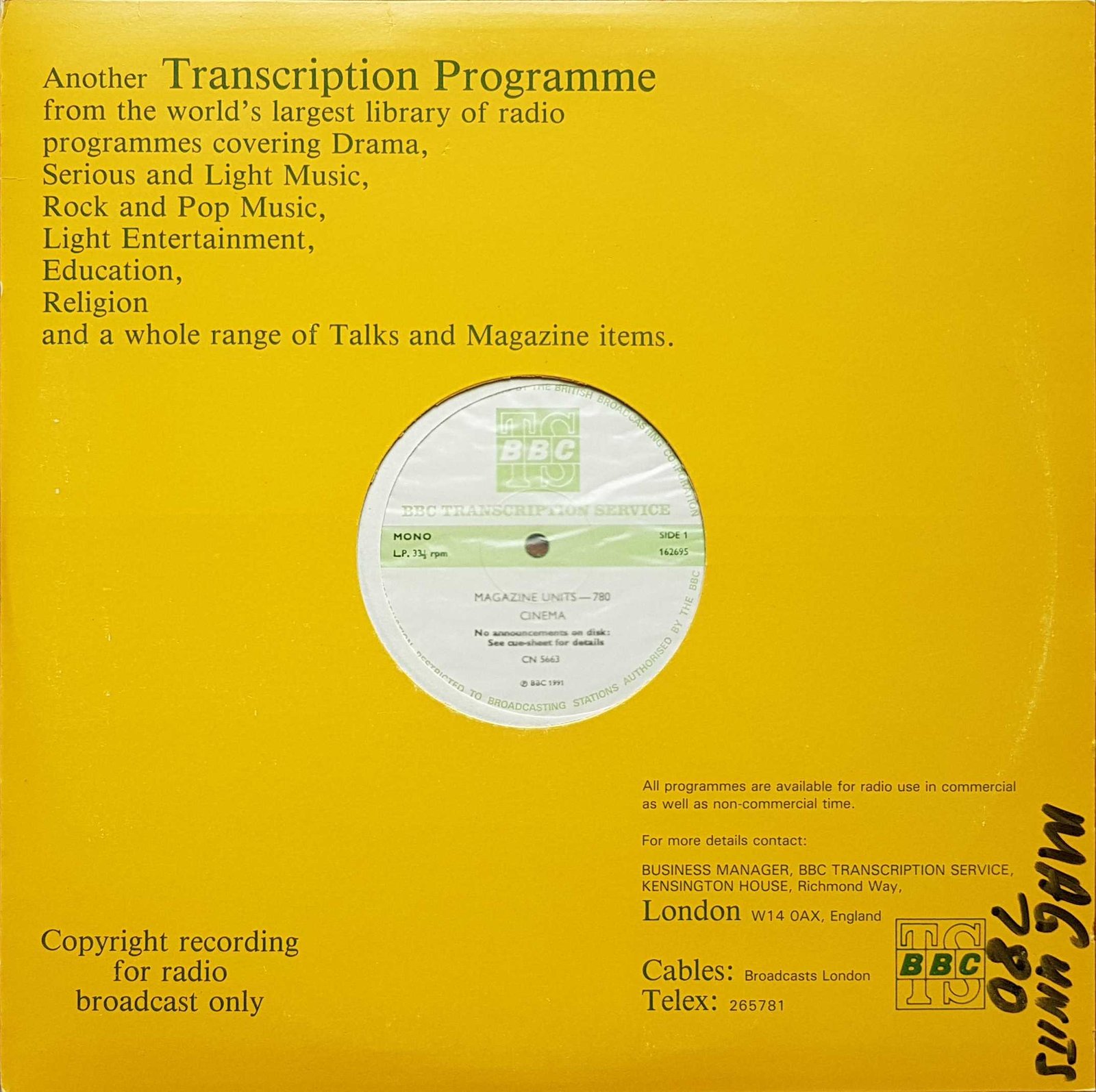 Front cover of CN 5663