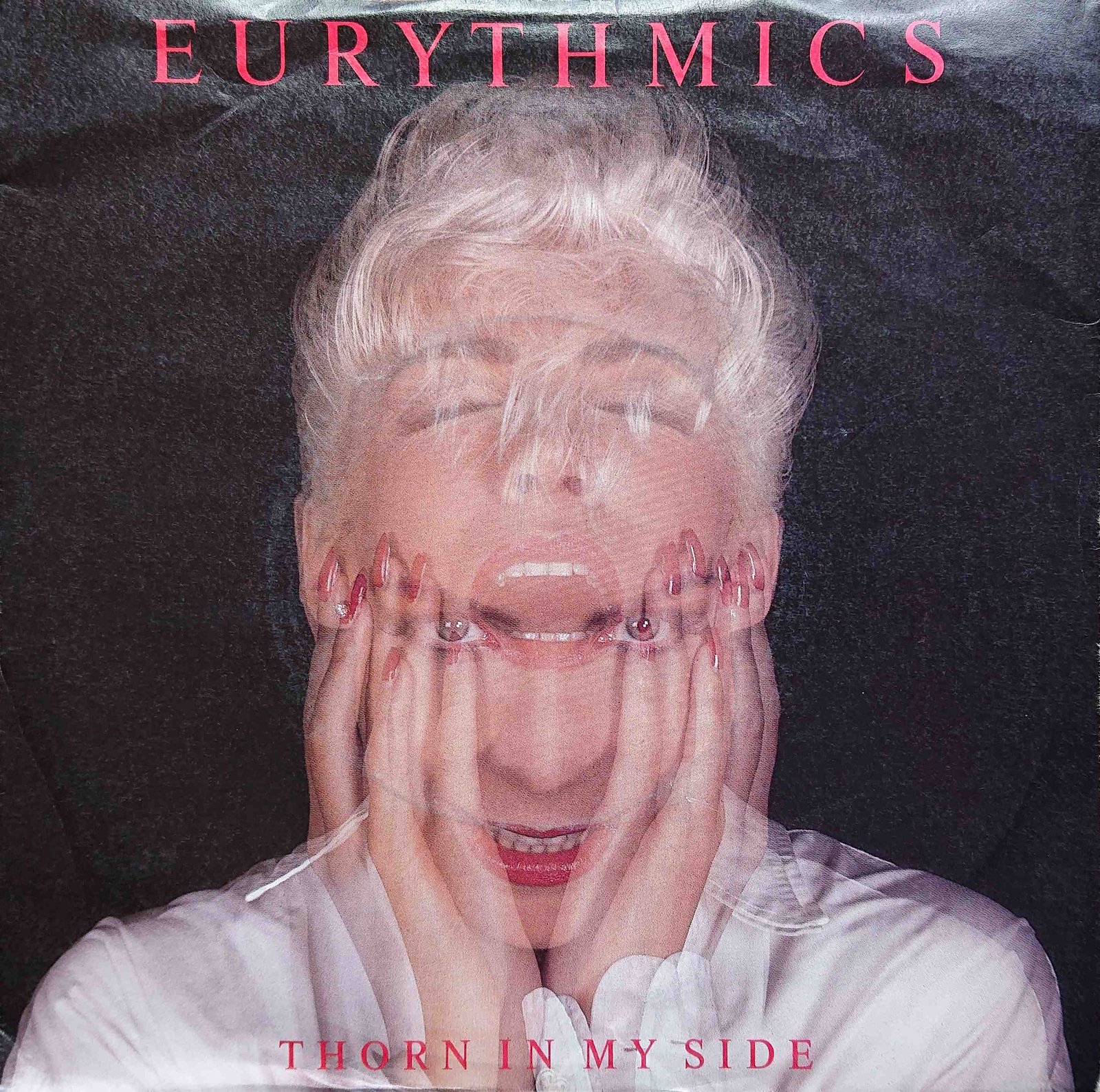 DA 8 Thorn in my side Eurythmics  Front cover of DA 8