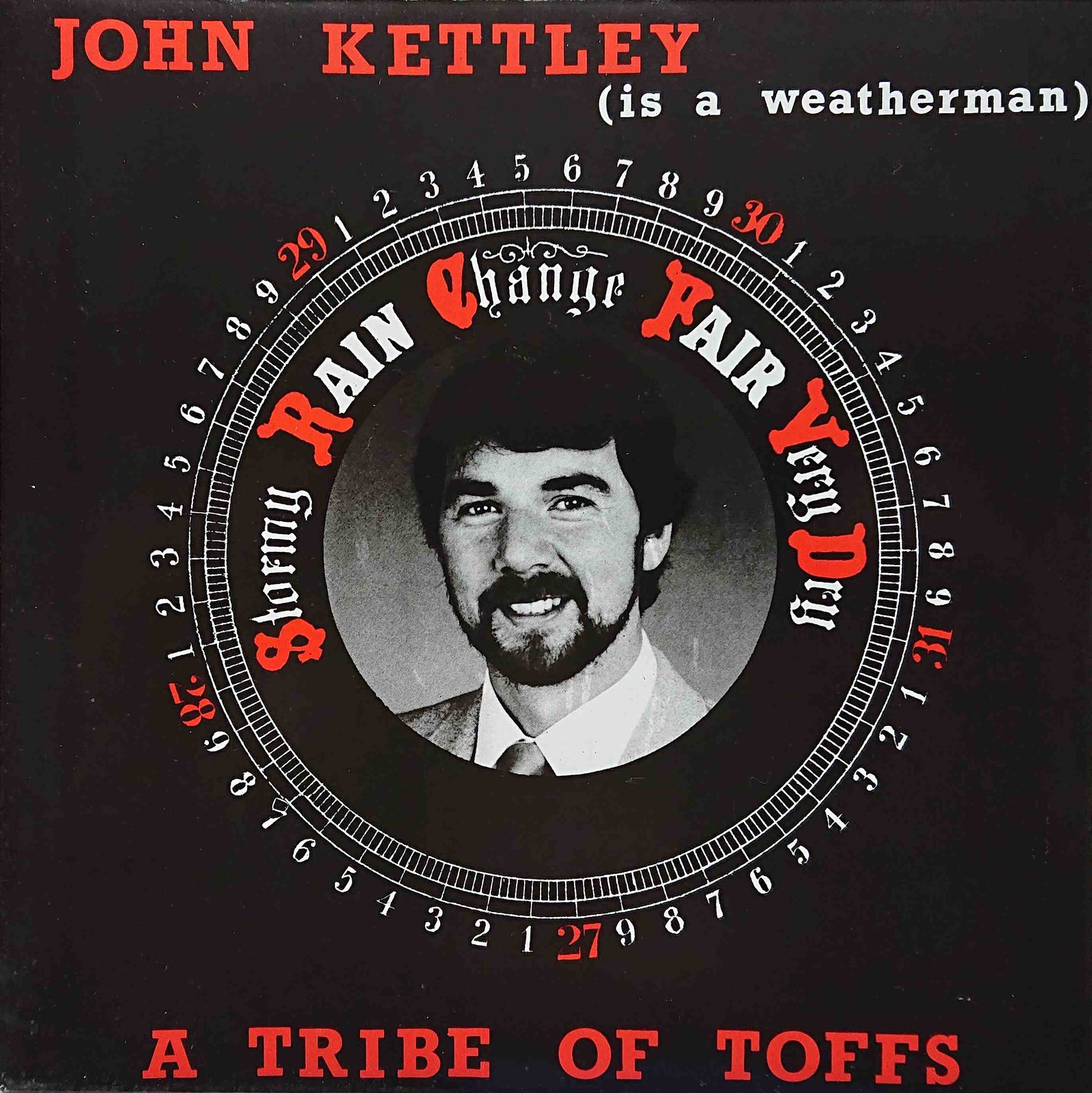 DAFT 1 John Kettley (Is a weather man) A tribe of toft  Front cover of DAFT 1