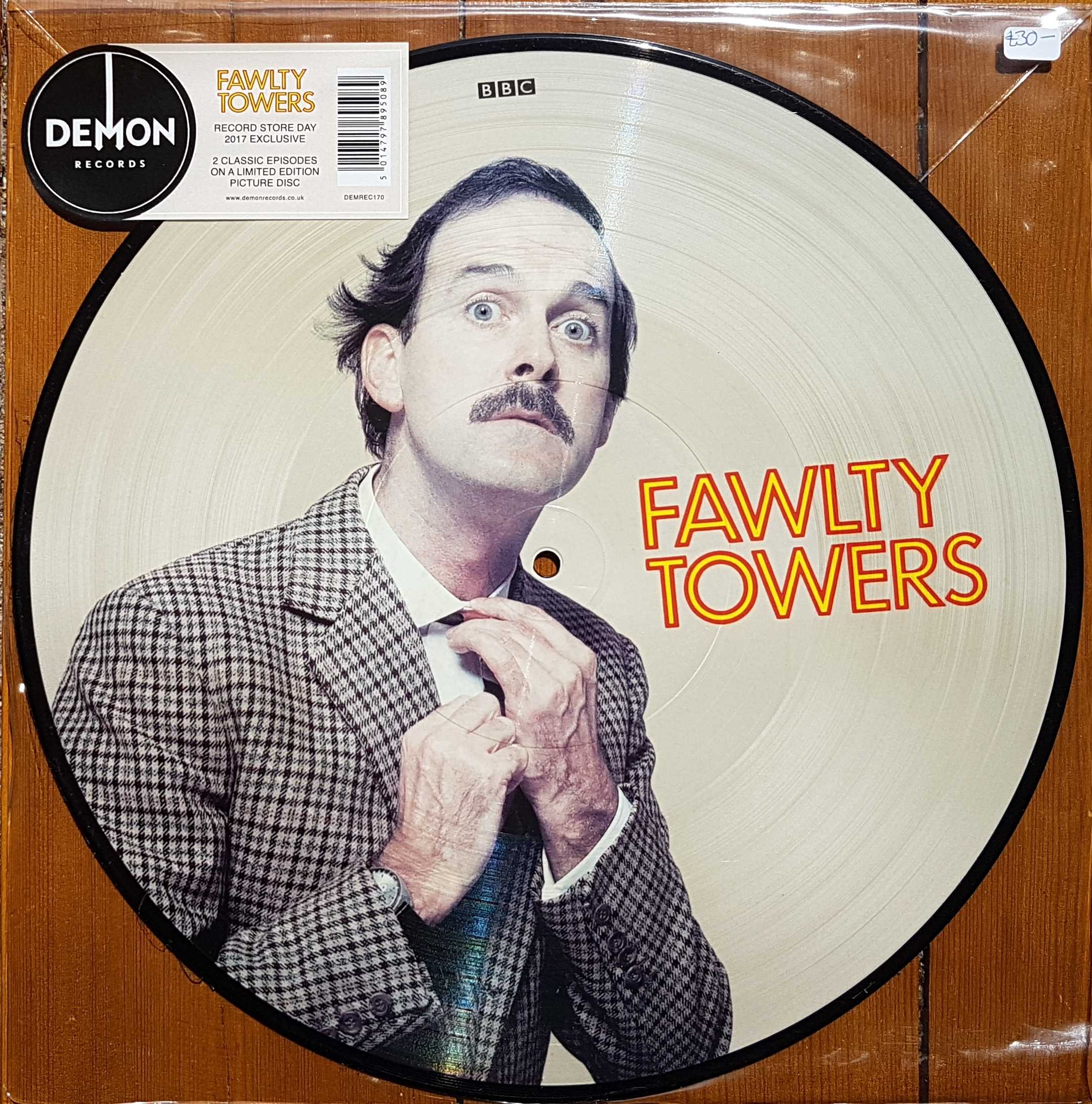 Picture of DEMREC 170 Fawlty towers - Record Store Day 2017 by artist John Cleese / Connie Booth from the BBC records and Tapes library