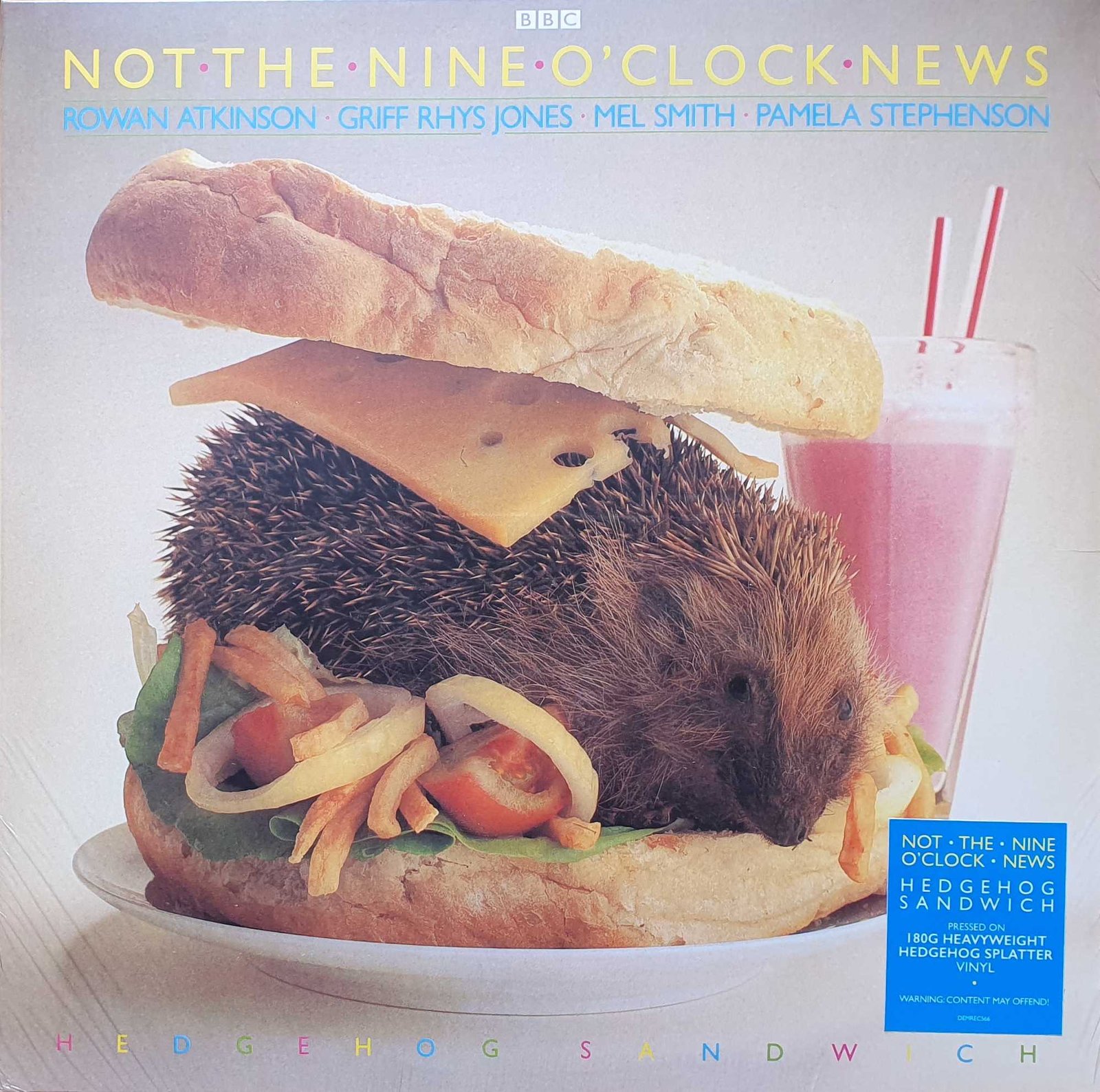 Picture of Not the nine o'clock news - Hedgehog sandwich by artist Various from the BBC albums - Records and Tapes library