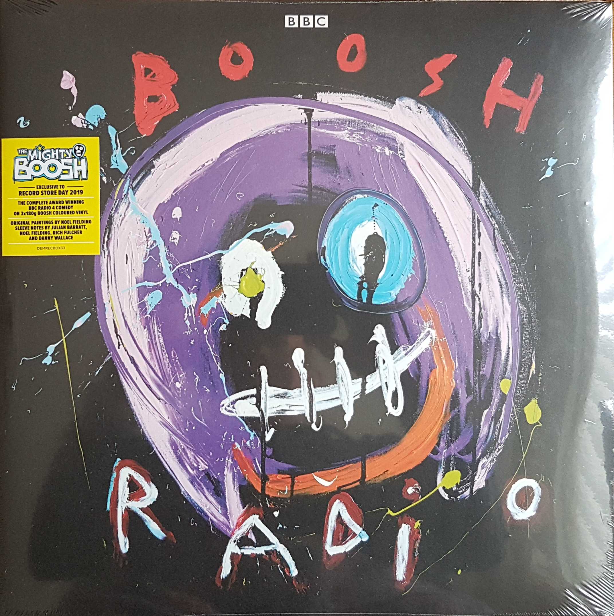 Picture of DEMRECBOX 33 The complete Boosh radio series - Record Store Day 2019 by artist Julian Barratt / Noel Fielding from the BBC records and Tapes library