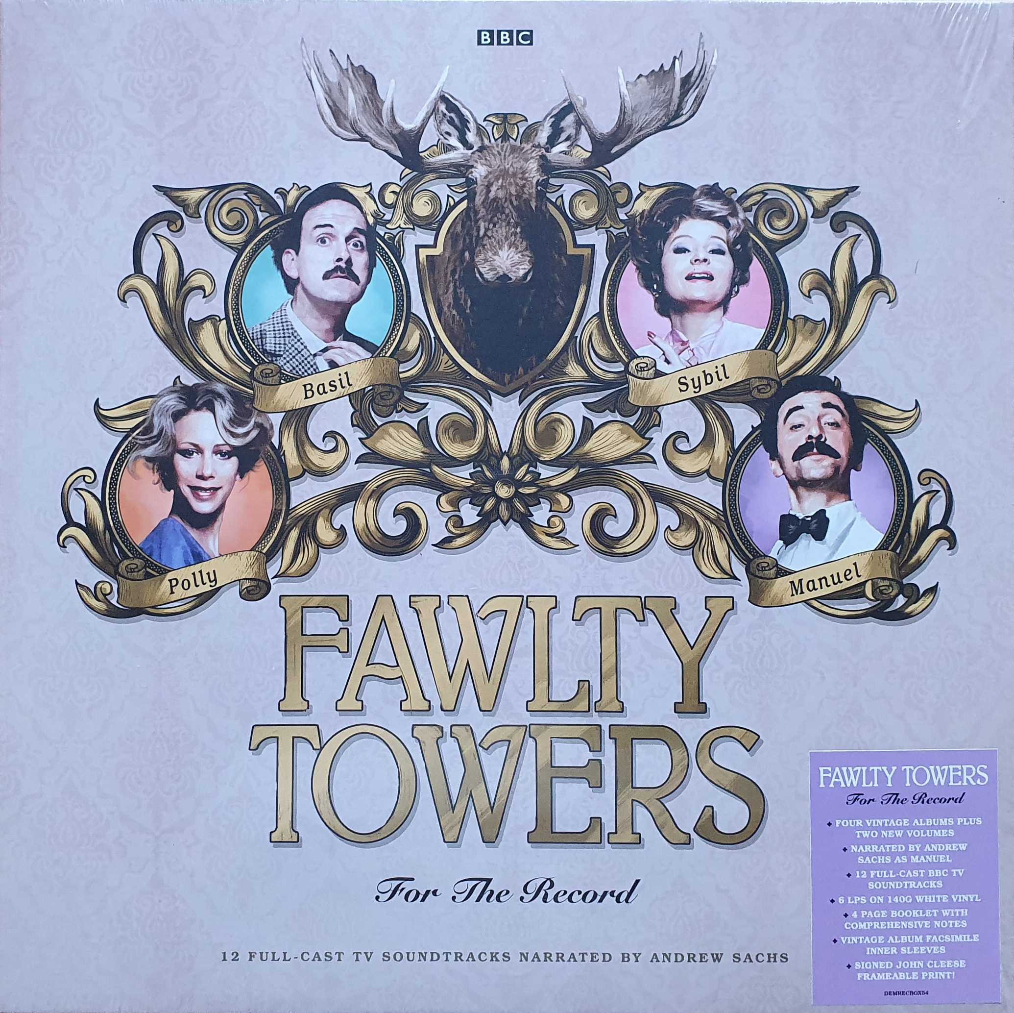 Picture of Fawlty Towers - For the record by artist John Cleese / Connie Booth from the BBC albums - Records and Tapes library