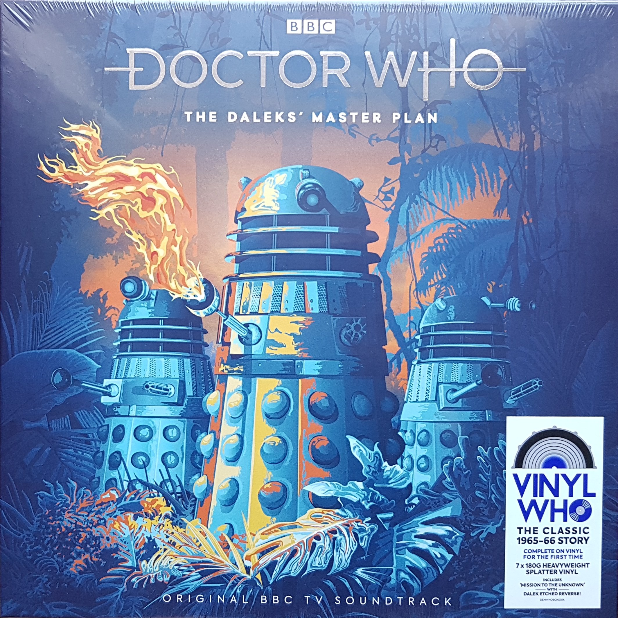 Picture of DEMWHOBOX001X Doctor Who - The Daleks\' master plan by artist Terry Nation / Dennis Spooner from the BBC records and Tapes library