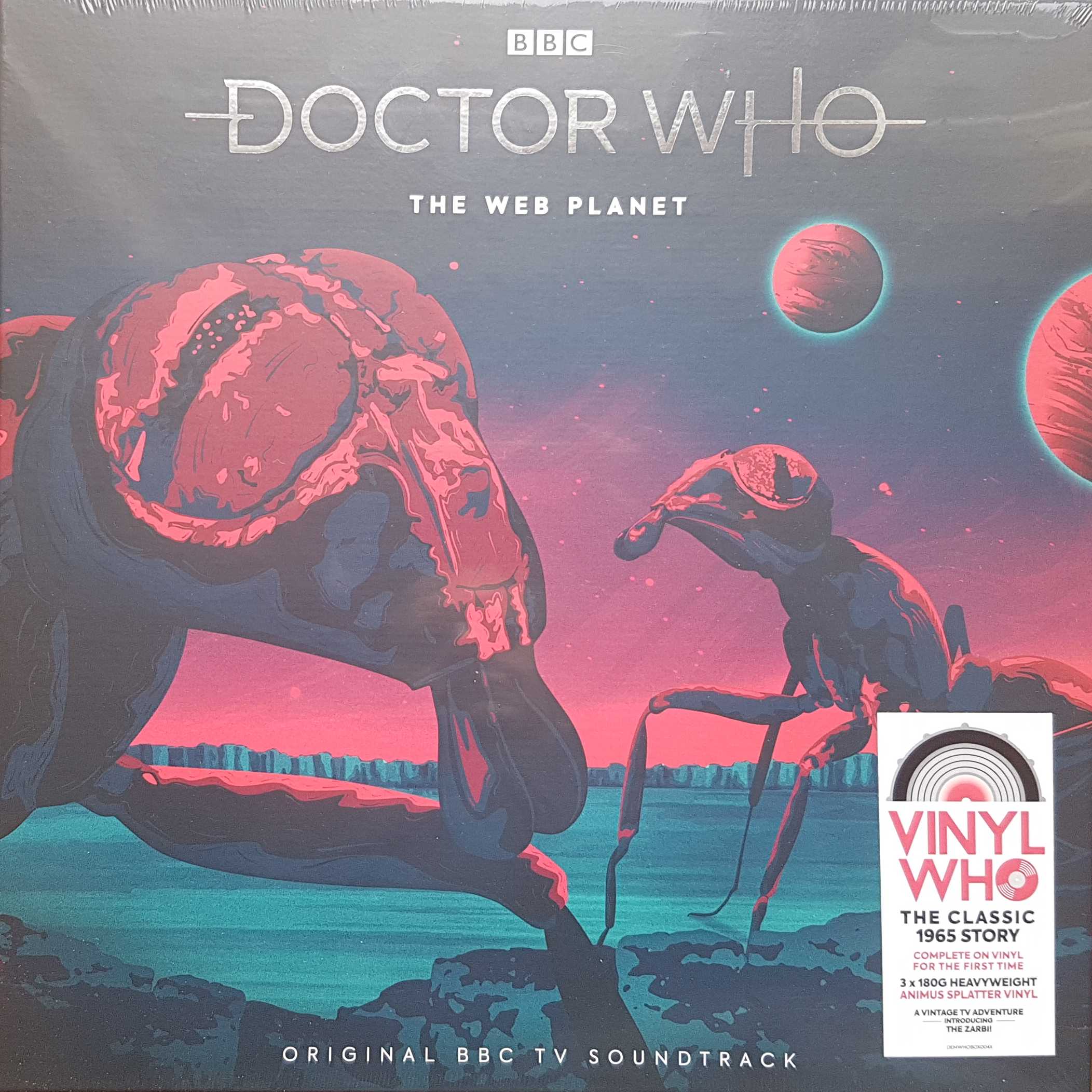 Picture of DEMWHOBOX004X Doctor Who - The web planet by artist Bill Strutton from the BBC records and Tapes library