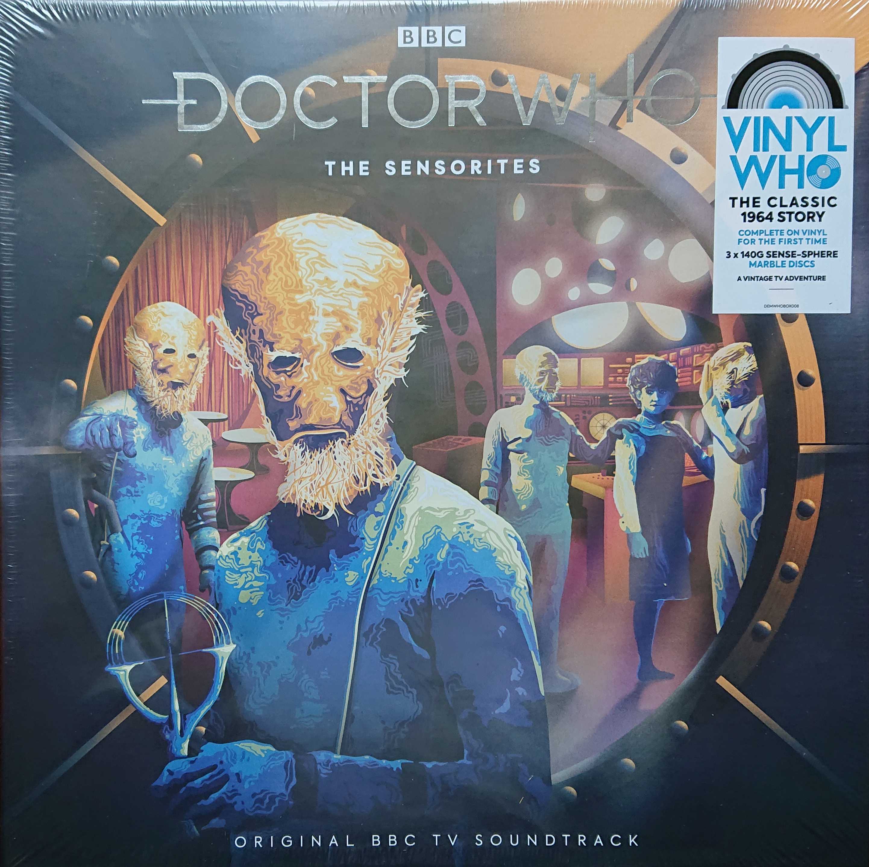Picture of DEMWHOBOX008 Doctor Who - The Sensorites by artist Peter R Newman from the BBC records and Tapes library