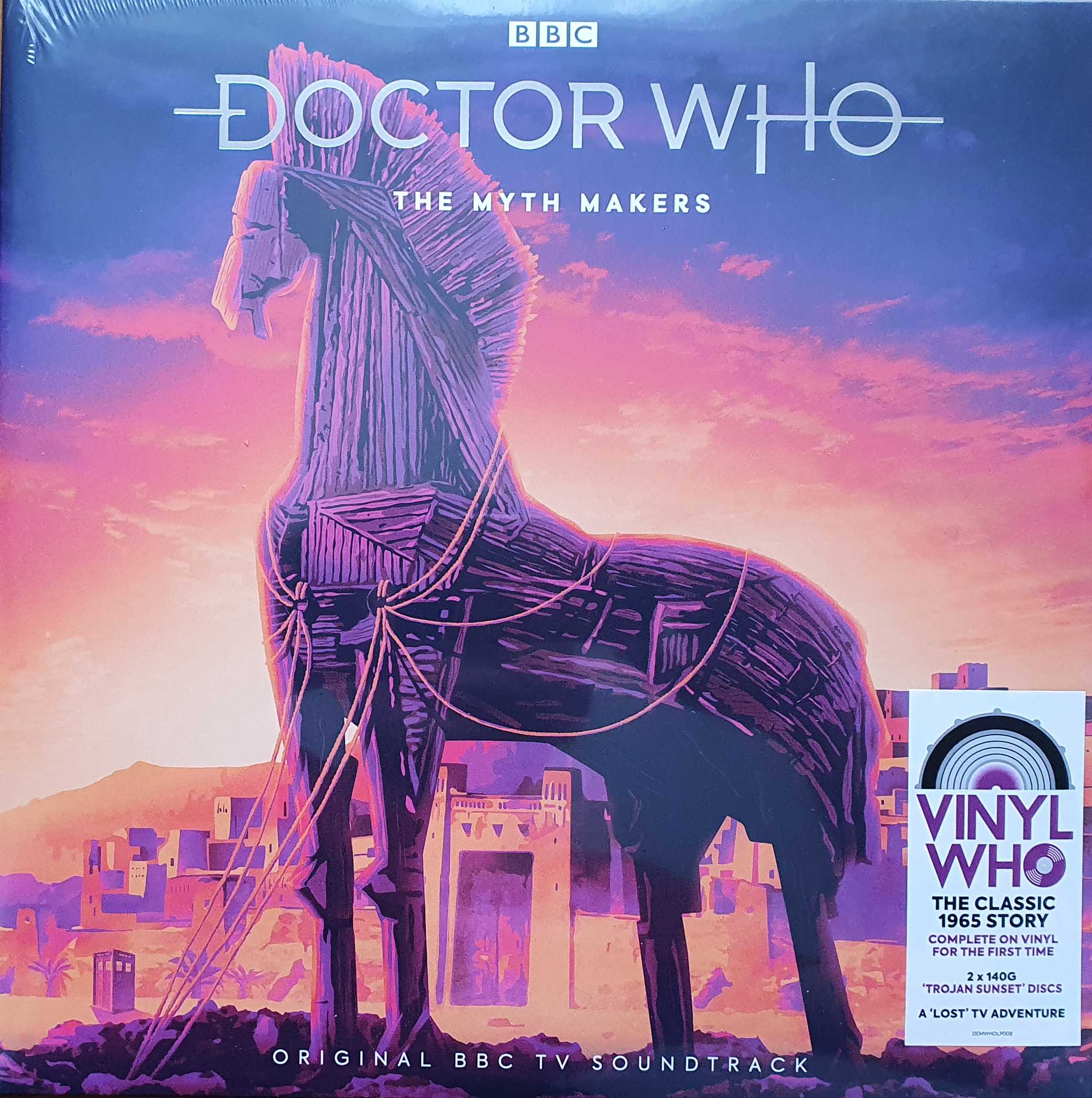 Picture of DEMWHOLP008 Doctor Who - The Myth Makers by artist Donald Cotton from the BBC records and Tapes library