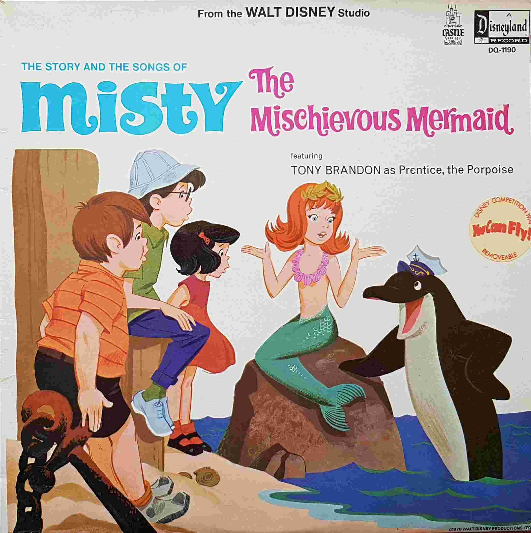 Picture of DQ - 1190 Misty the mischievous mermaid by artist Tony Adair 