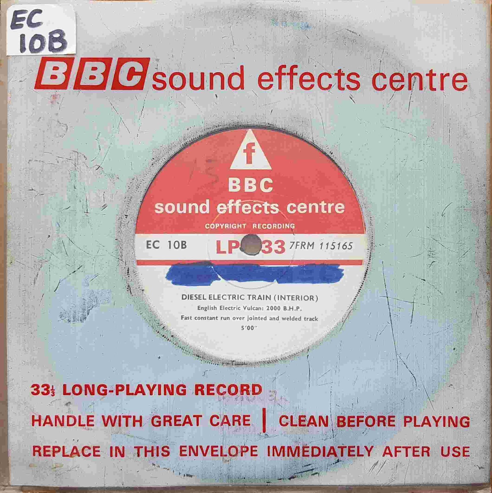 Picture of EC 10B Diesel electric train by artist Not registered from the BBC records and Tapes library